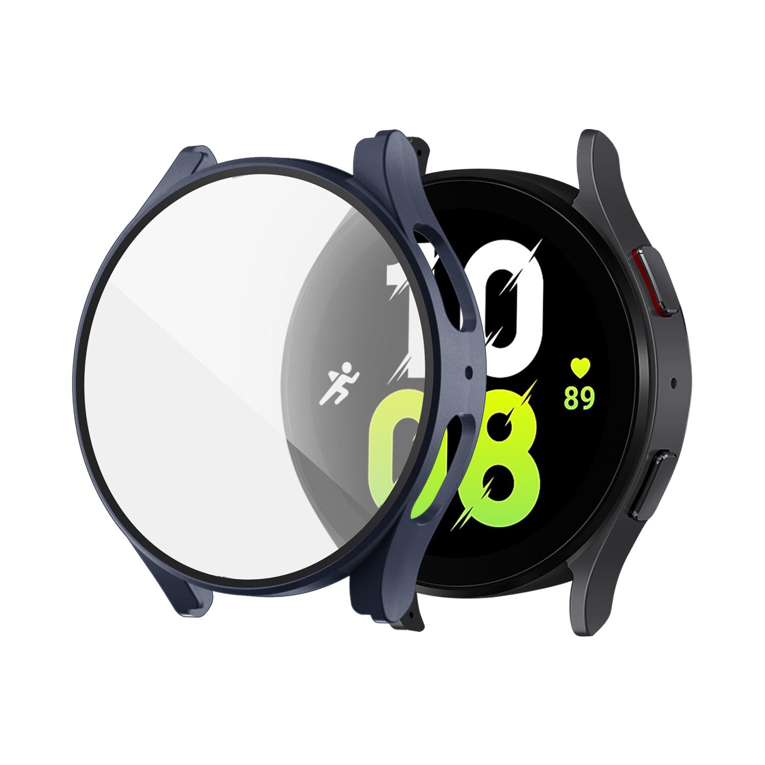Samsung Galaxy Watch 5 44mm Hard Case mit Glas