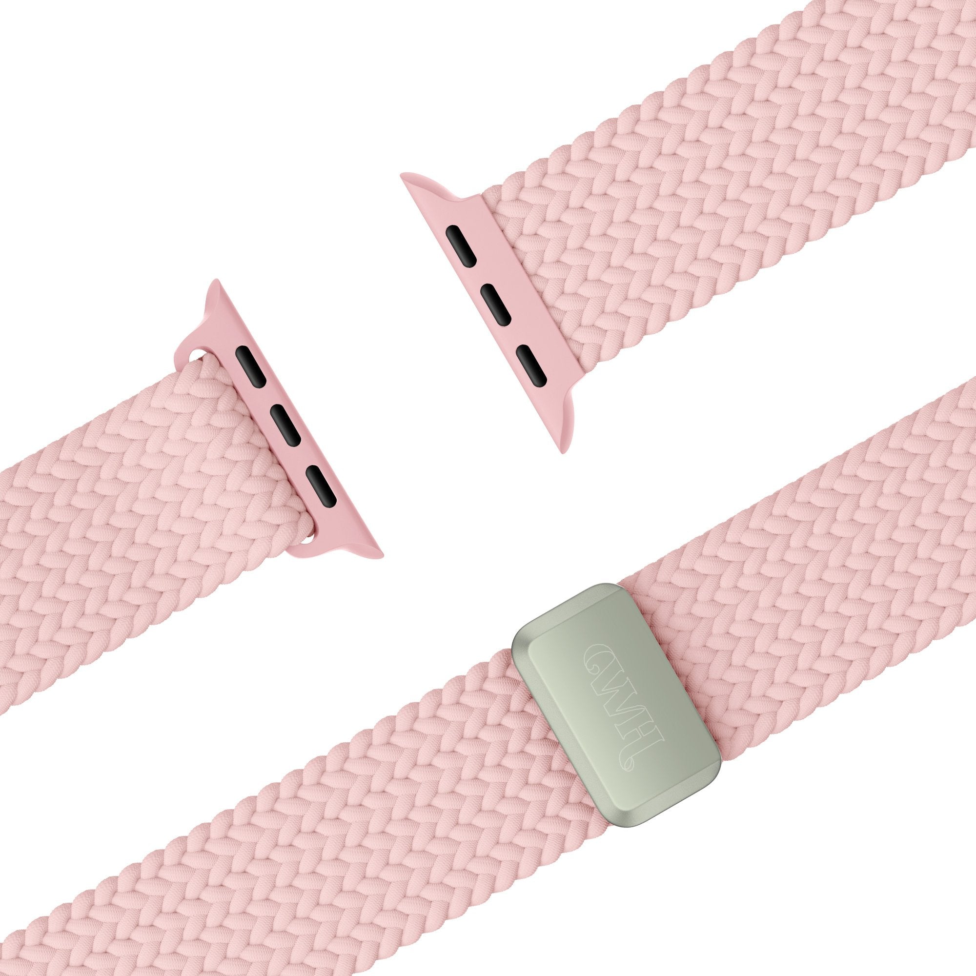 xoxo Wildhearts Apple Watch geflochtenes Armband (Pink)
