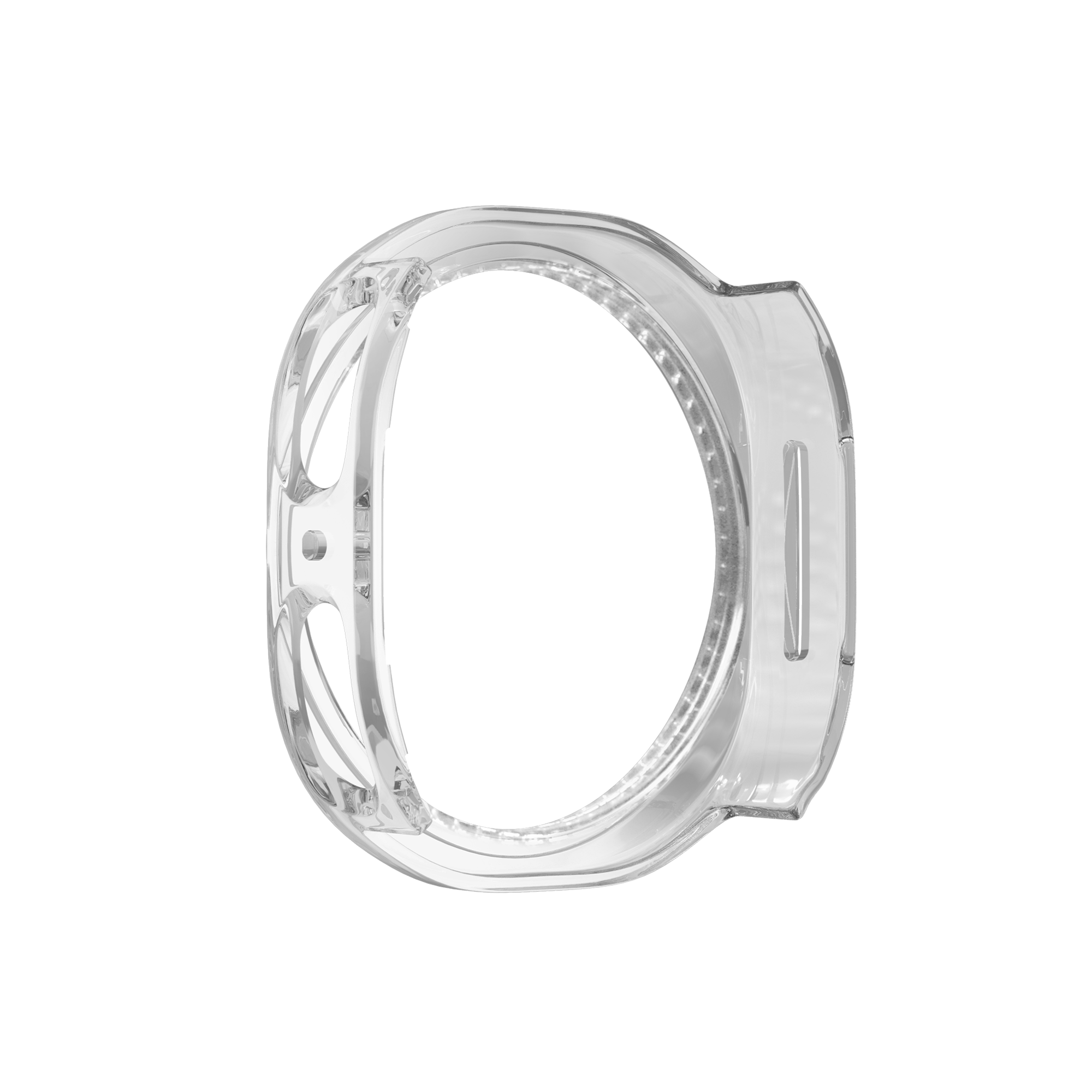 Bandz Samsung Galaxy Watch 8 - 40mm Diamant PC Hülle (Transparant)