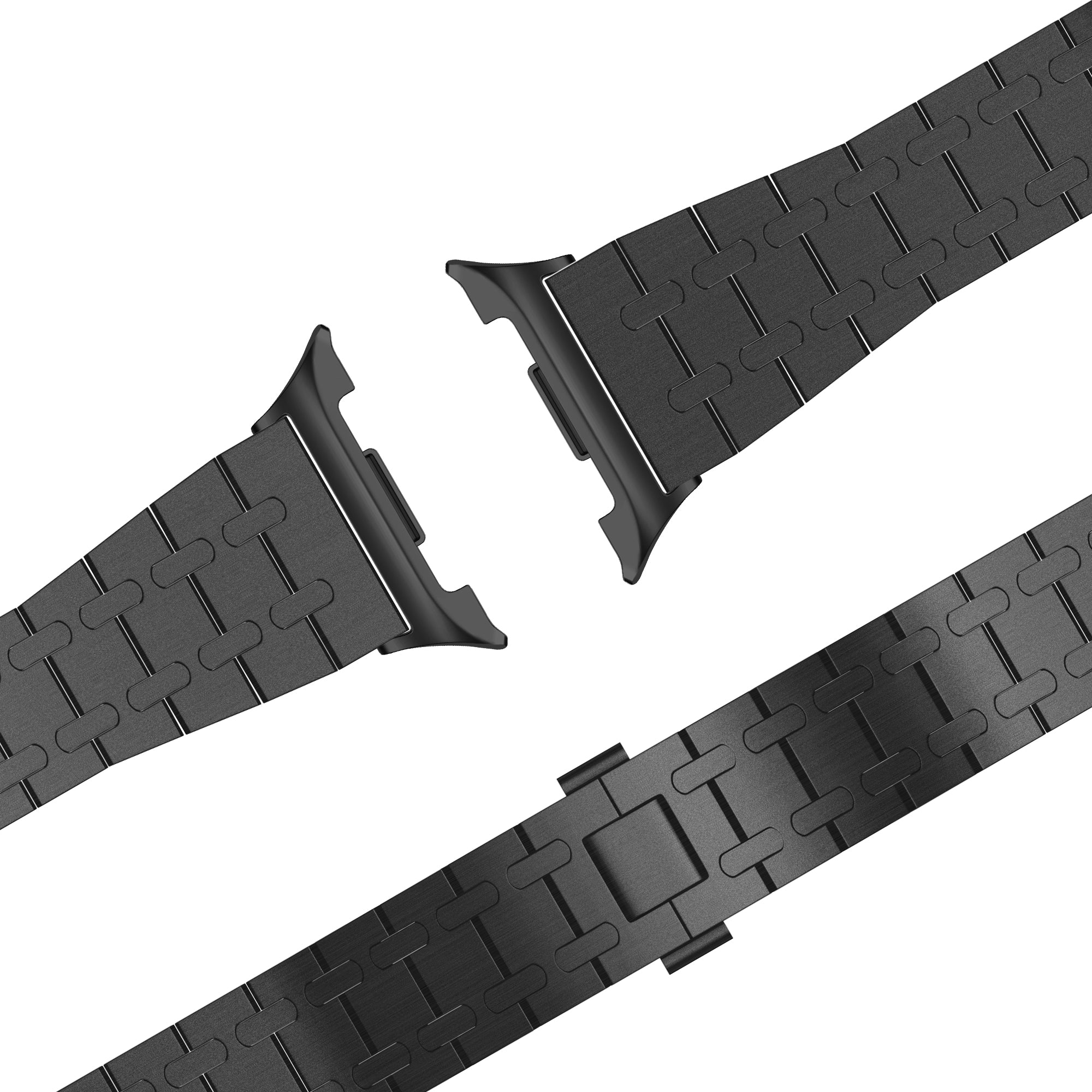 Bandz Samsung Galaxy Watch 8 - 40mm Steel Strap 'Royal' (Black)