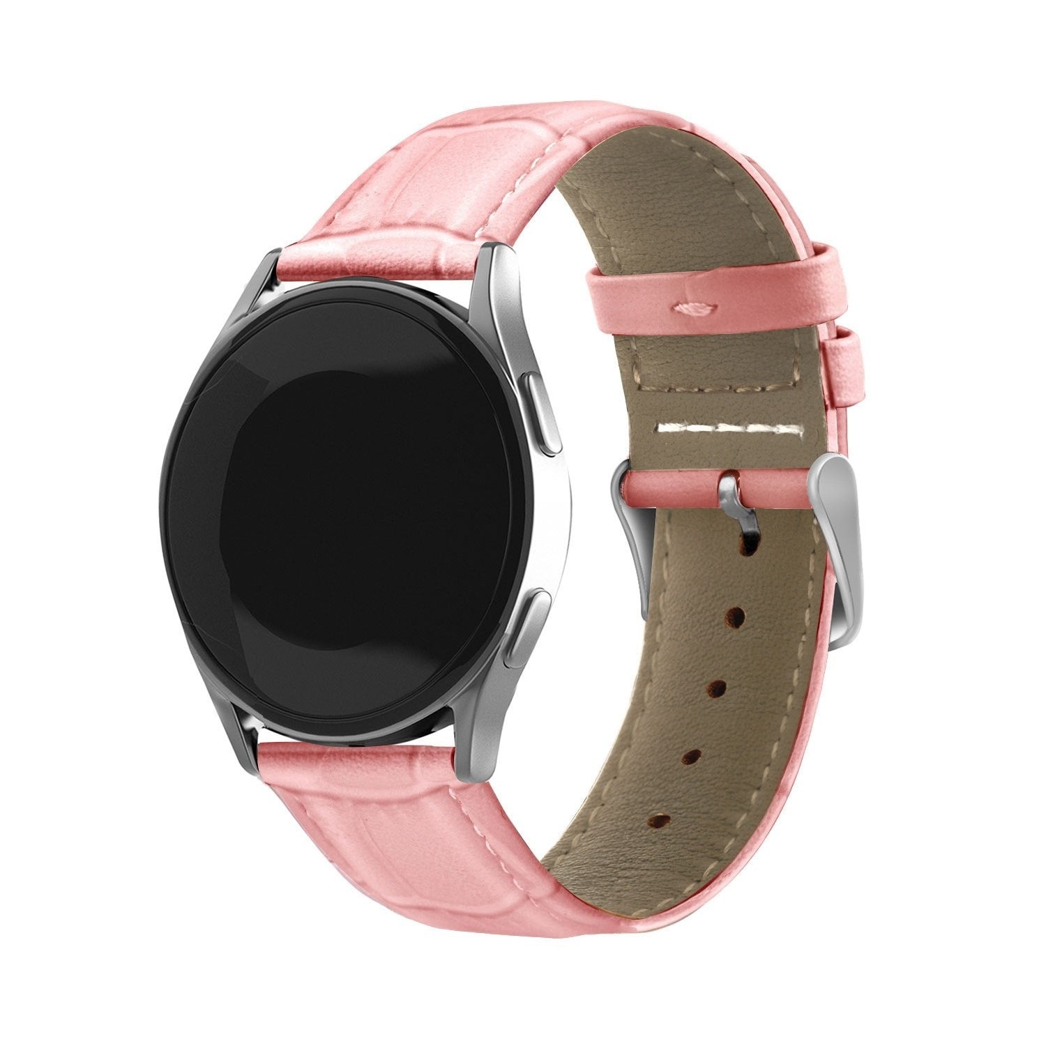 Withings Steel HR Sport Lederarmband Krokoprägung (Sandrosa)