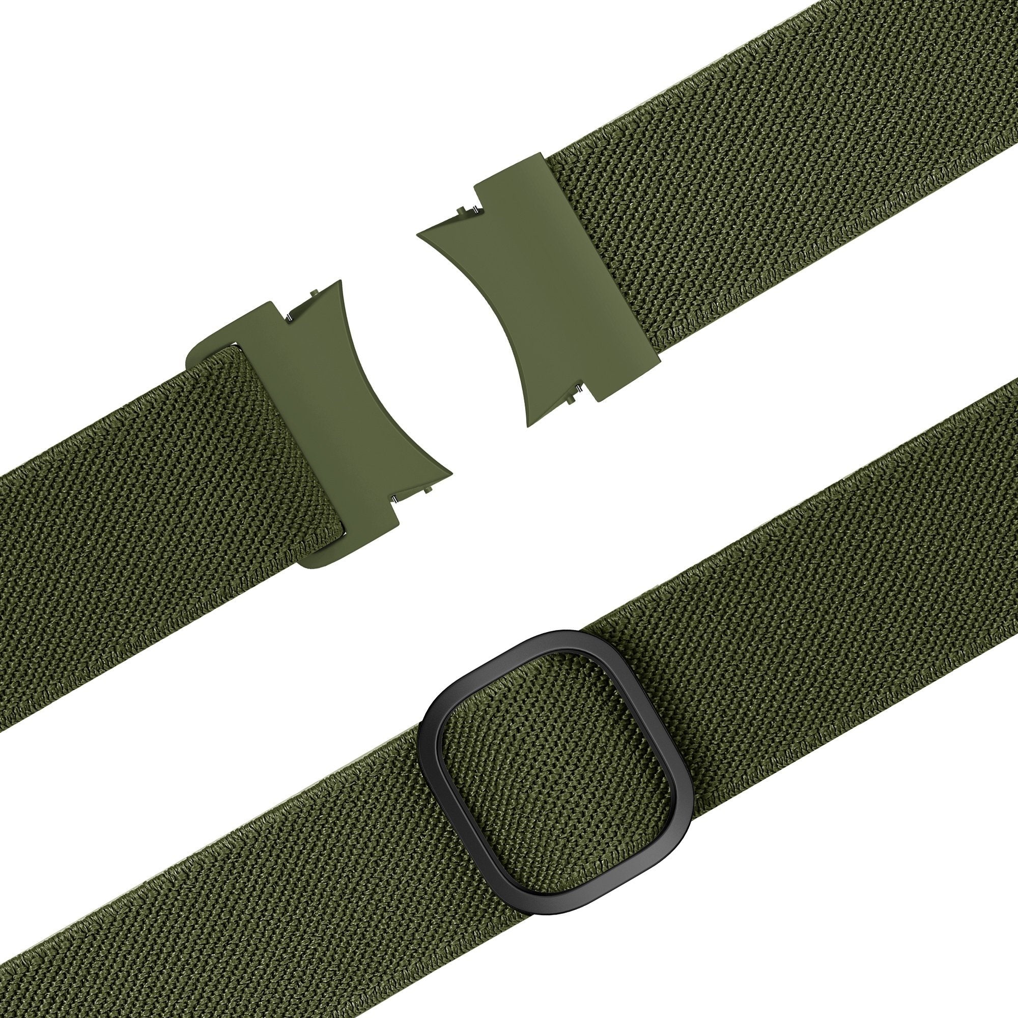 Bandz Samsung Galaxy Watch 7 - 44mm Elastic Strap 'Easy Fit' (Green)