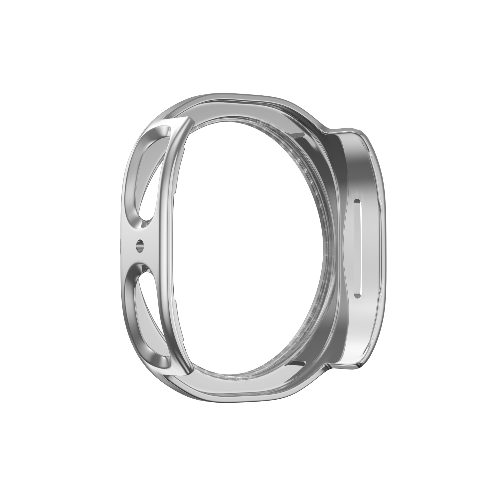 Bandz Samsung Galaxy Watch 8 - 40mm Diamant PC Hülle (Silber)