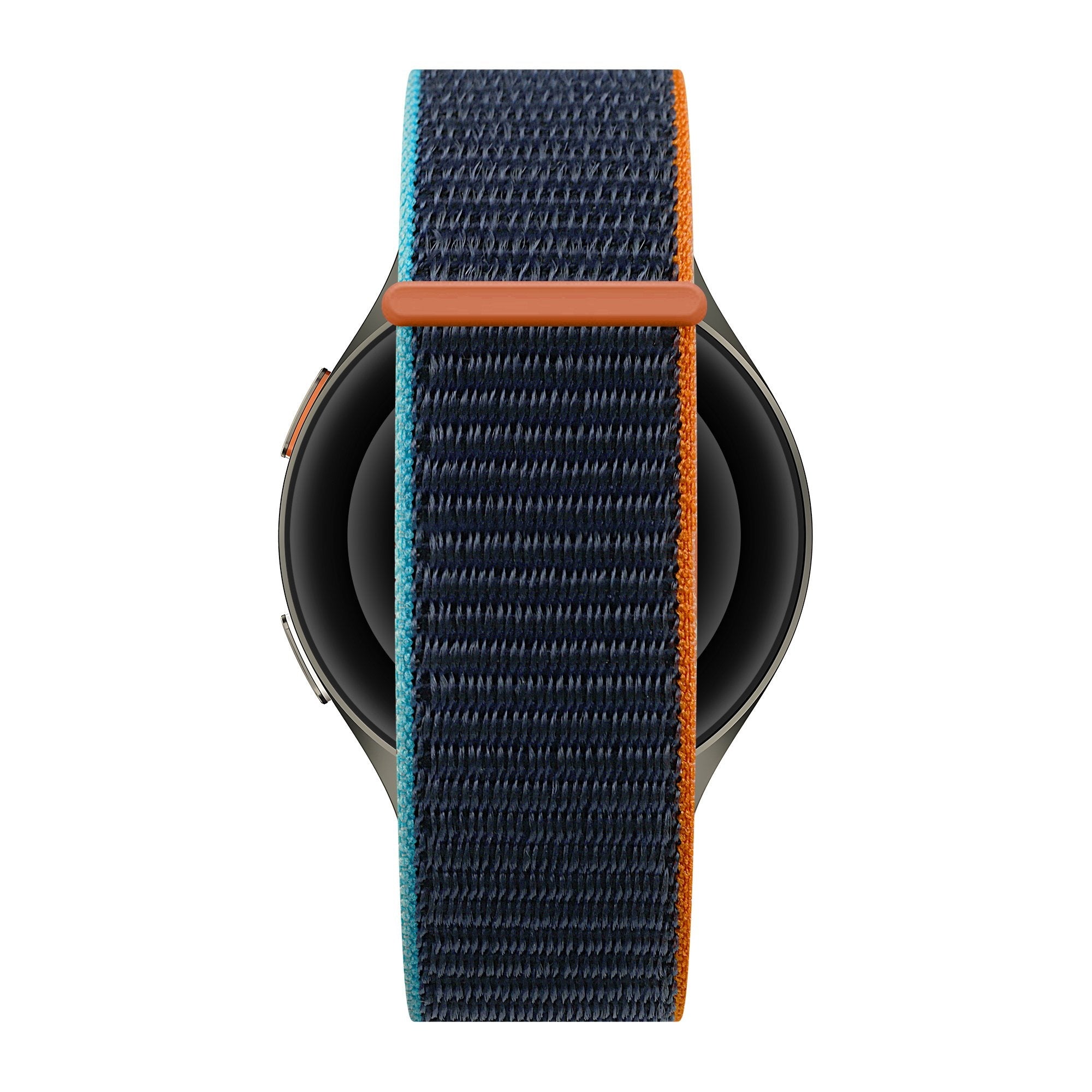 Bandz TicWatch 22mm Nylonarmband 'Easy Fit' (Dunkel Blau Mix)