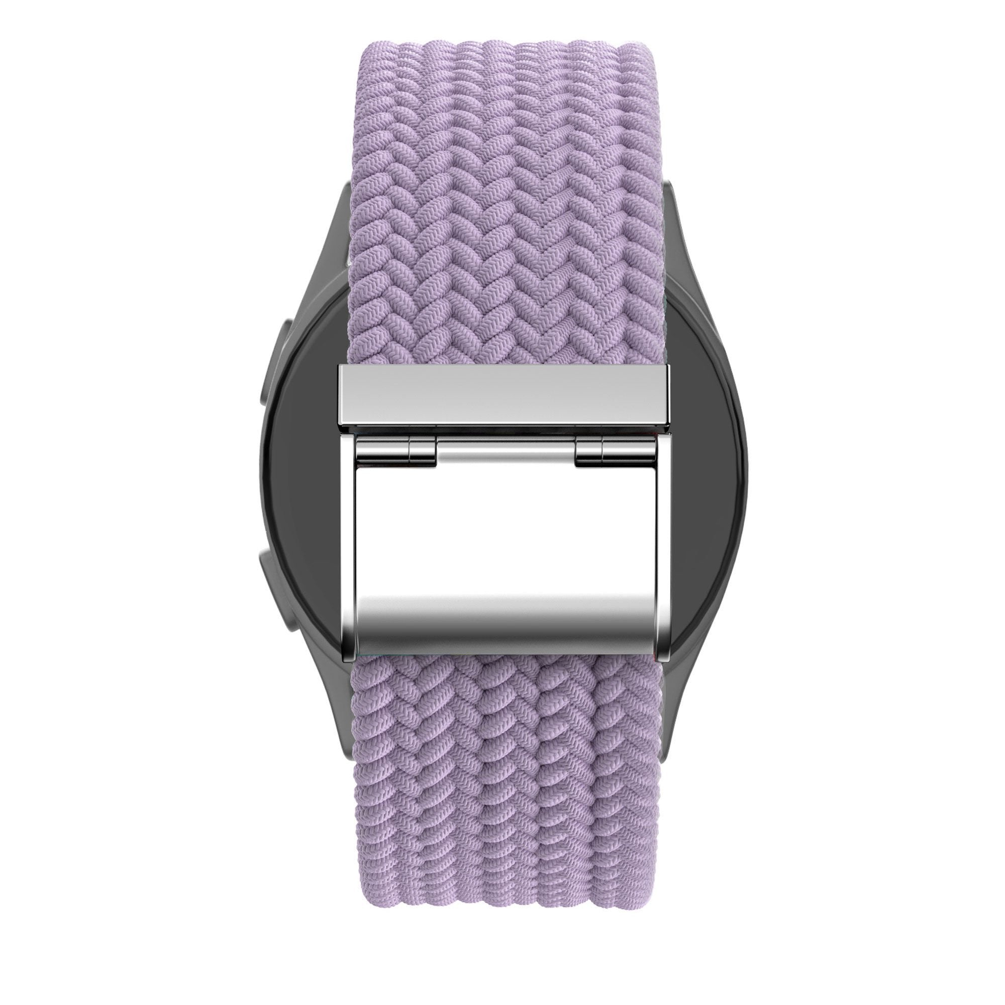 Bandz Garmin Vivomove Luxe Woven Nylon Strap (Light Purple)