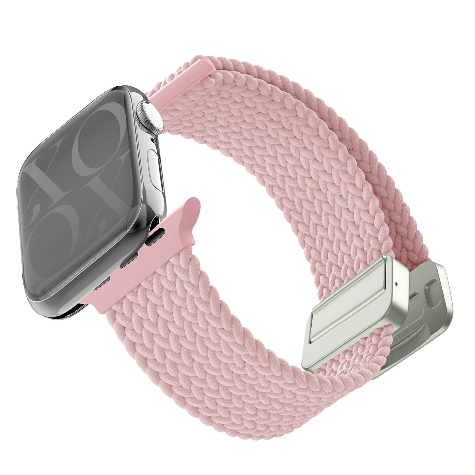 xoxo Wildhearts Apple Watch geflochtenes Armband (Pink)