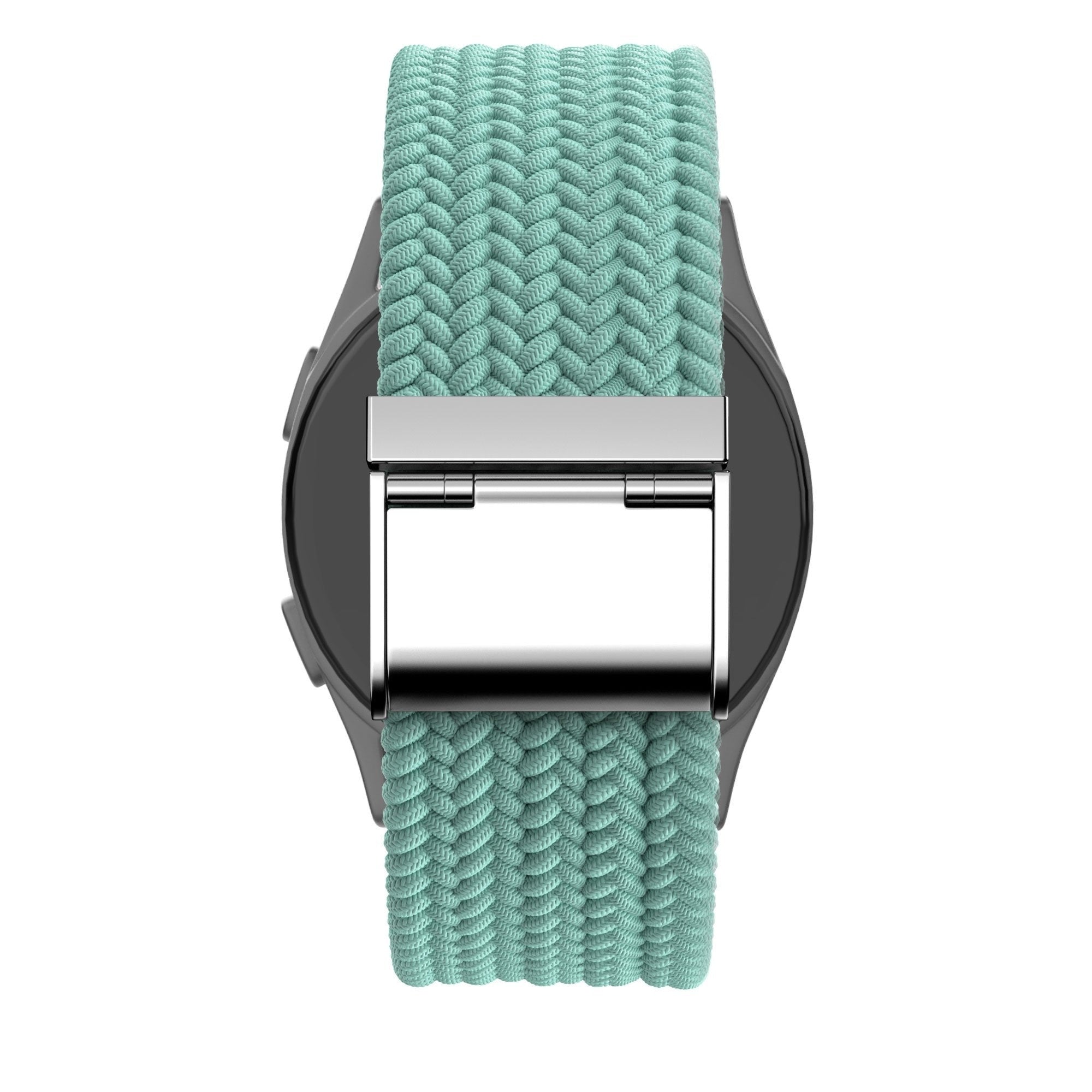 Bandz Amazfit Active 2 geflochtenes Nylon Band (Türkis)
