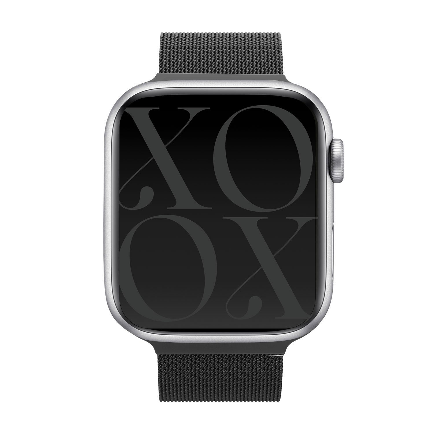 xoxo Wildhearts Apple Watch Milanese Strap (Black)
