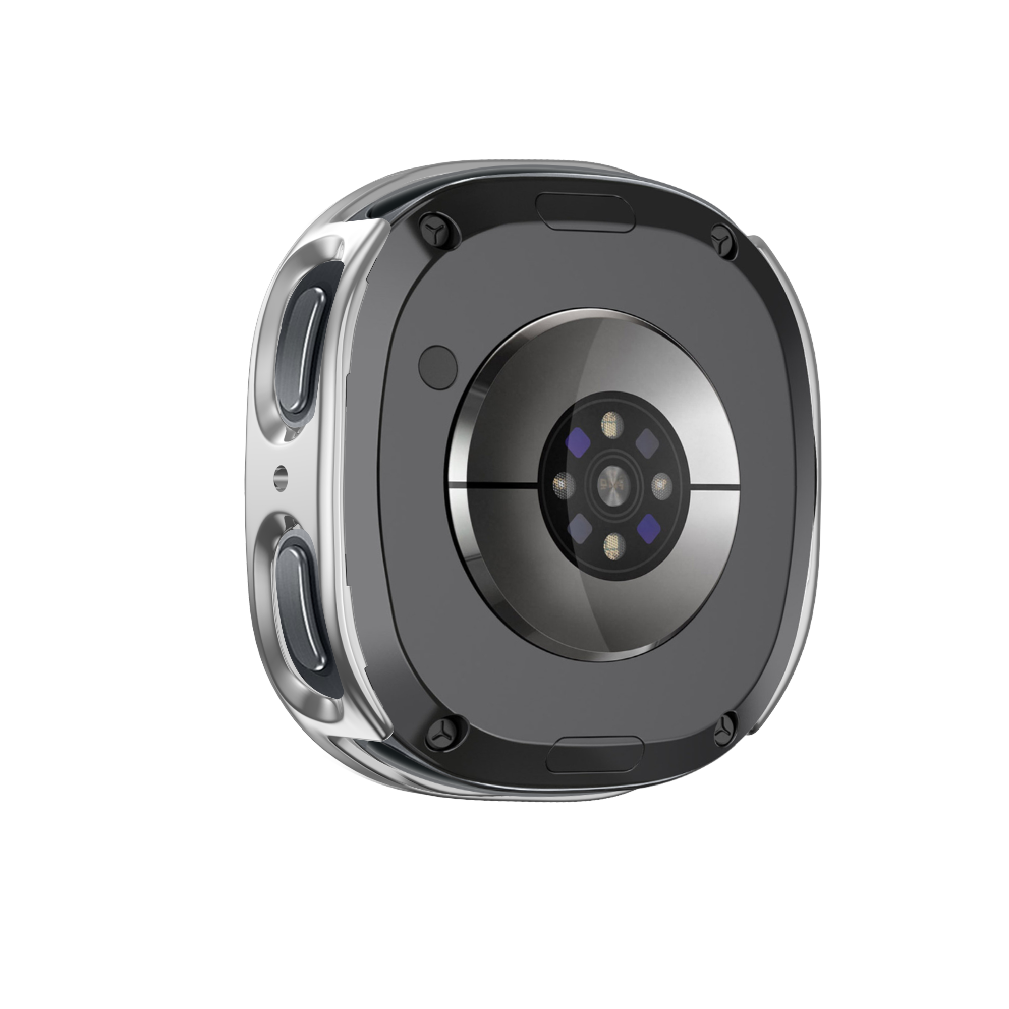 Bandz Samsung Galaxy Watch 8 - 40mm Diamond PC Case (Silver)