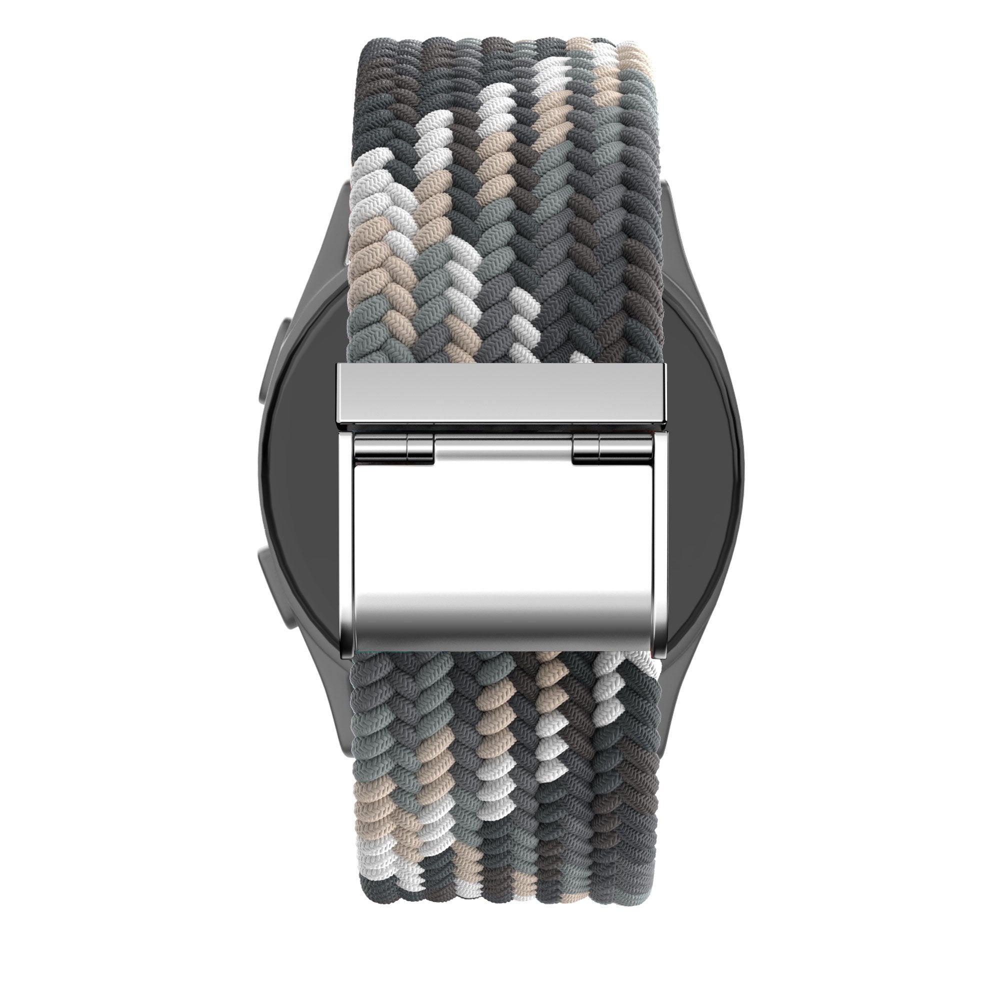 Bandz Garmin Venu SQ Woven Nylon Strap (Slate)