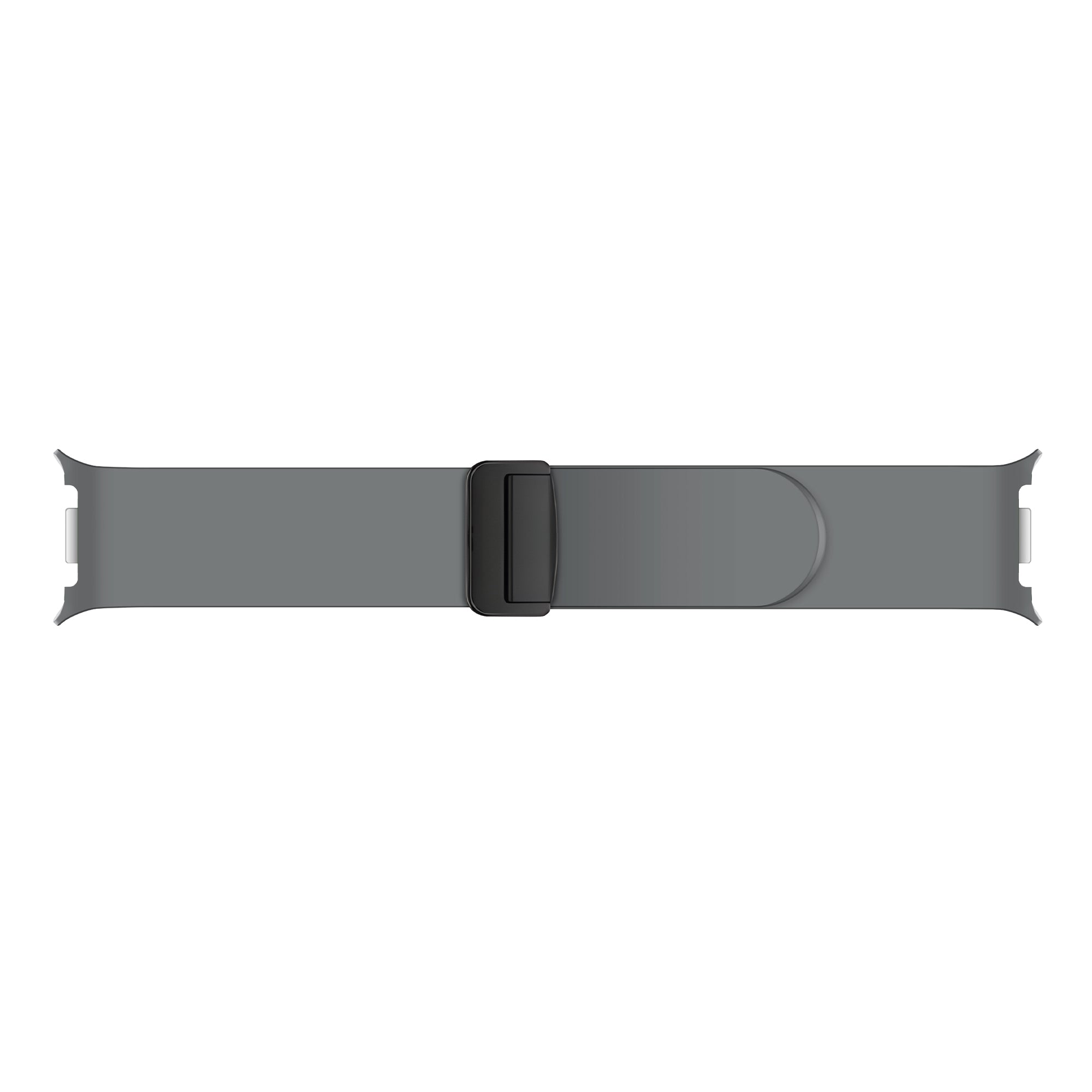 Samsung Galaxy Watch 8 Classic D-Buckle Silicone Strap (Dark Grey)