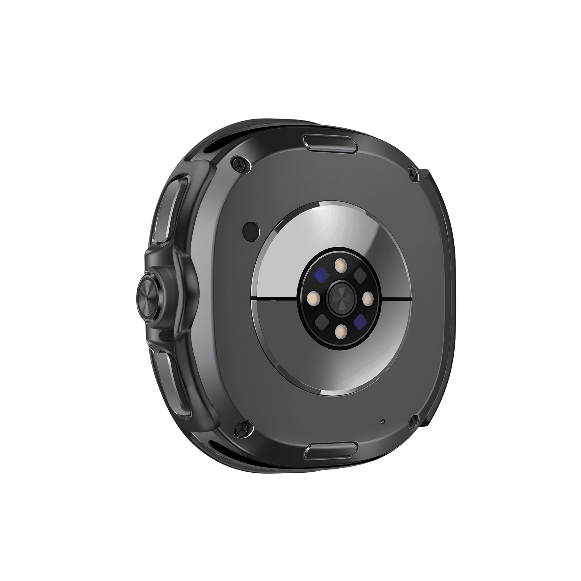 Bandz Samsung Galaxy Watch 8 Classic PC Hülle mit Glas (Schwarz)