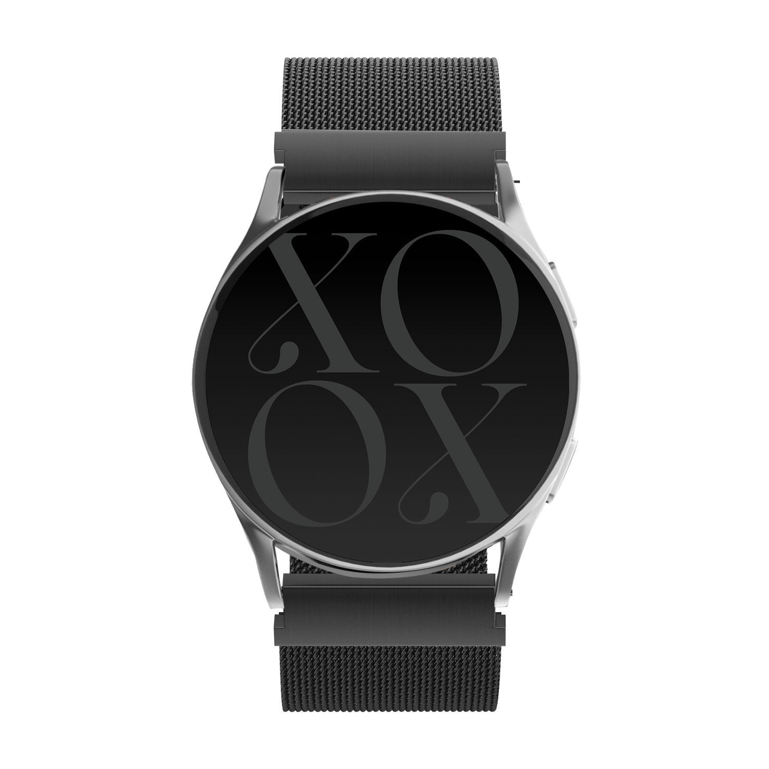 xoxo Wildhearts Huawei Watch GT 3 46mm Milanese Armband (Schwarz)