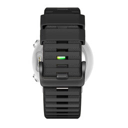 Bandz Garmin Instinct 3 - 50mm Silikonarmband mit Schnalle (Schwarz)