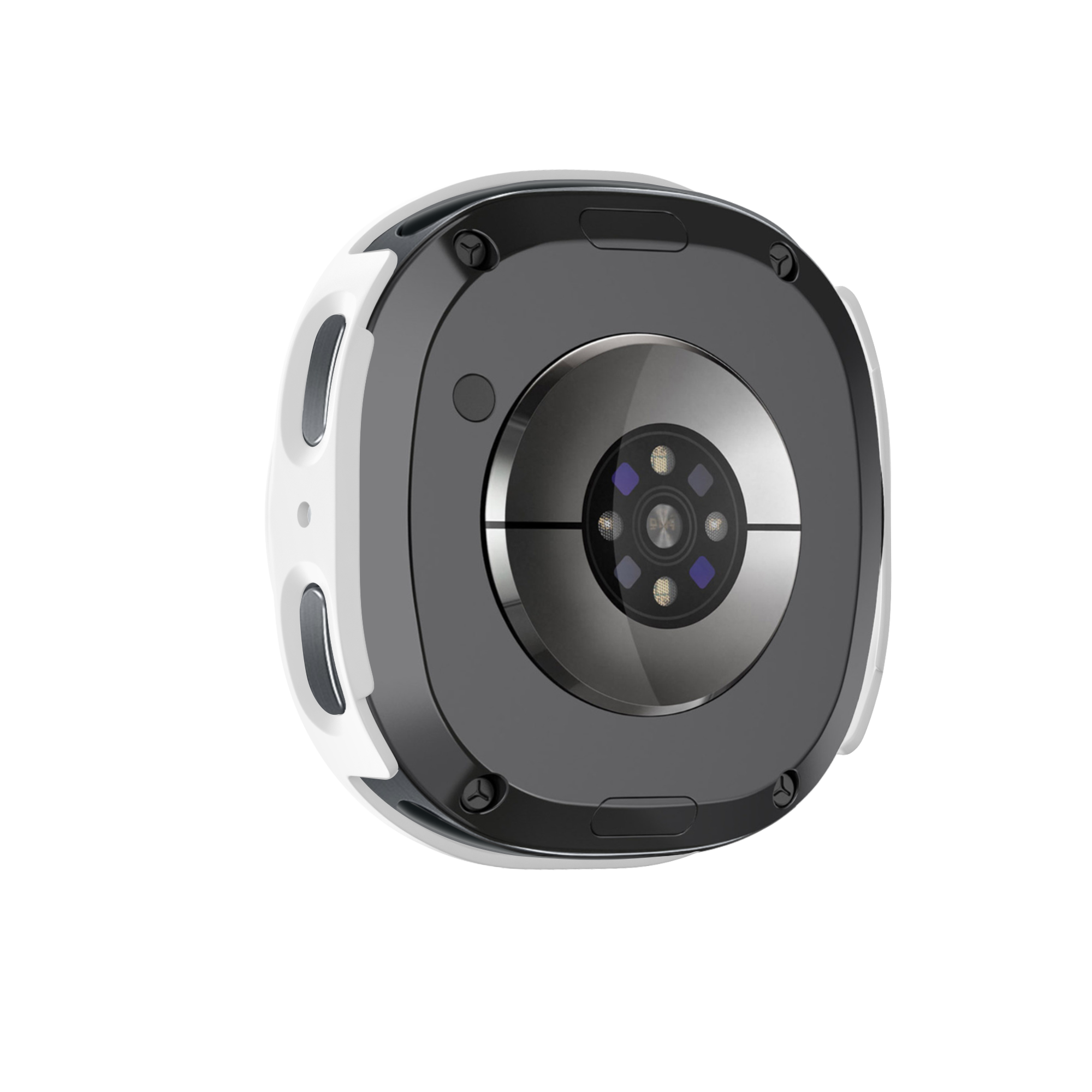 Bandz Samsung Galaxy Watch 8 - 44mm PC Hülle mit Glas (Weiß)