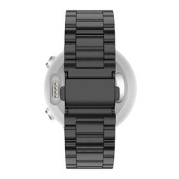 Bandz Garmin Instinct 3 - 50mm Stahlarmband 'Classic' (Schwarz)