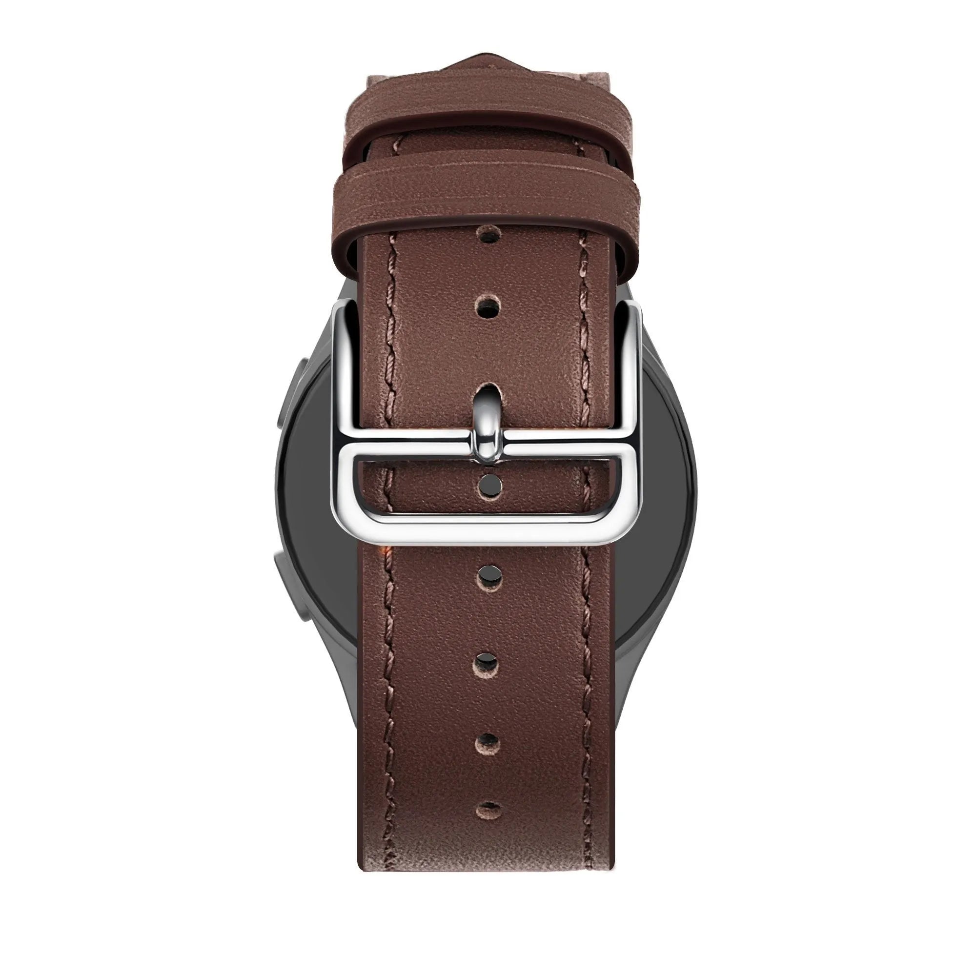 Bandz Gard Pro Health Smartwatch 3 - 41mm Lederarmband 'Deluxe' (Braun)