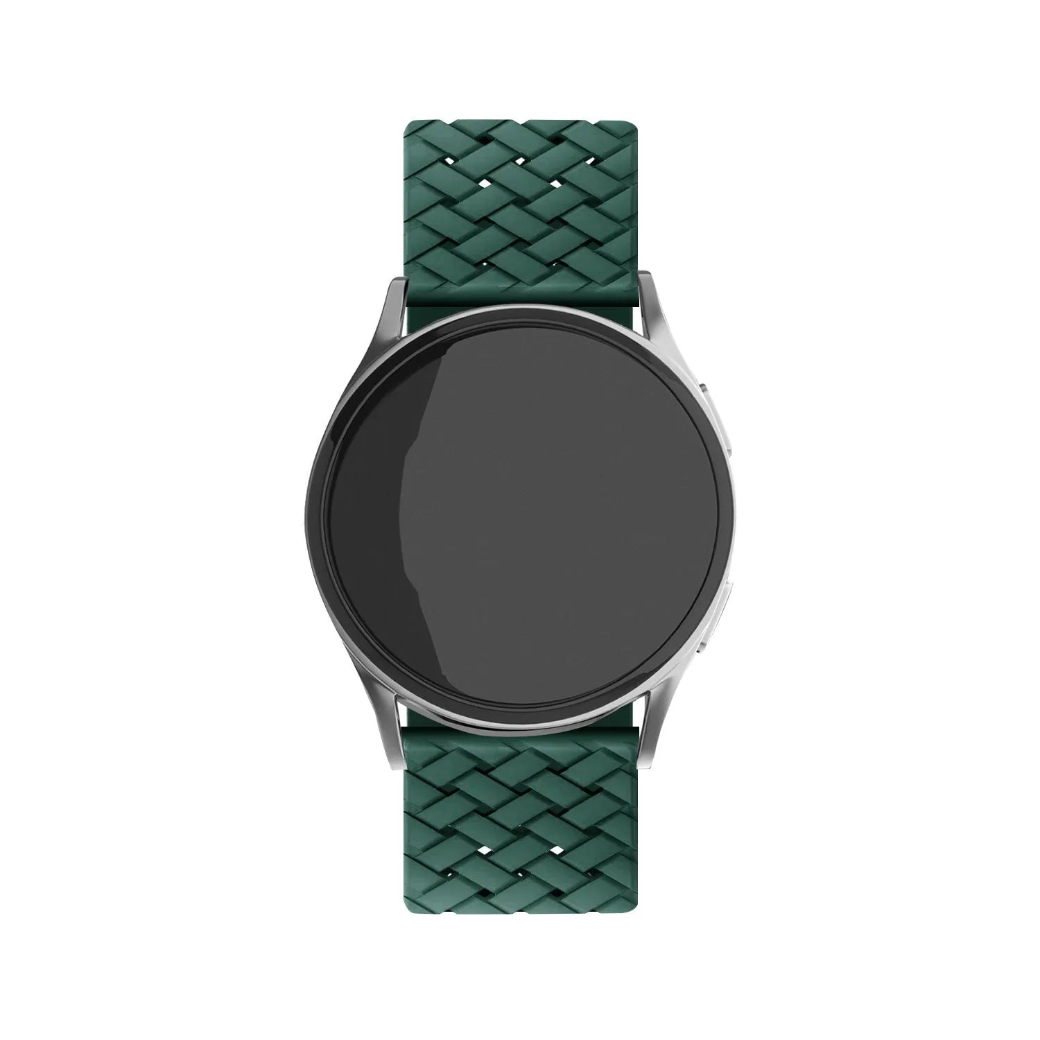 Coros Apex 2 Geflochtenes Silikonarmband (Dunkel Grün)