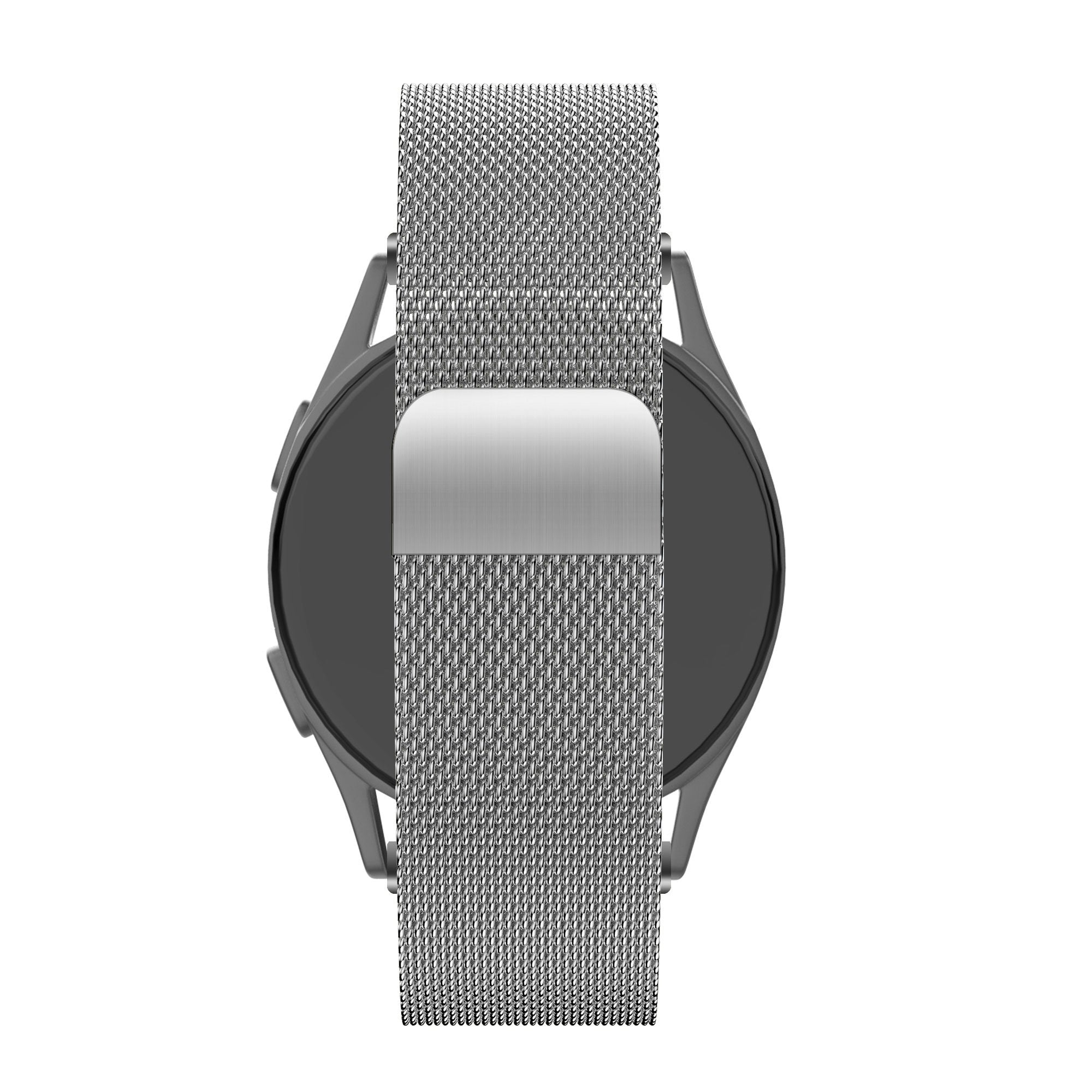 Bandz Garmin Forerunner 165 Milanese Loop Armband (Silber)
