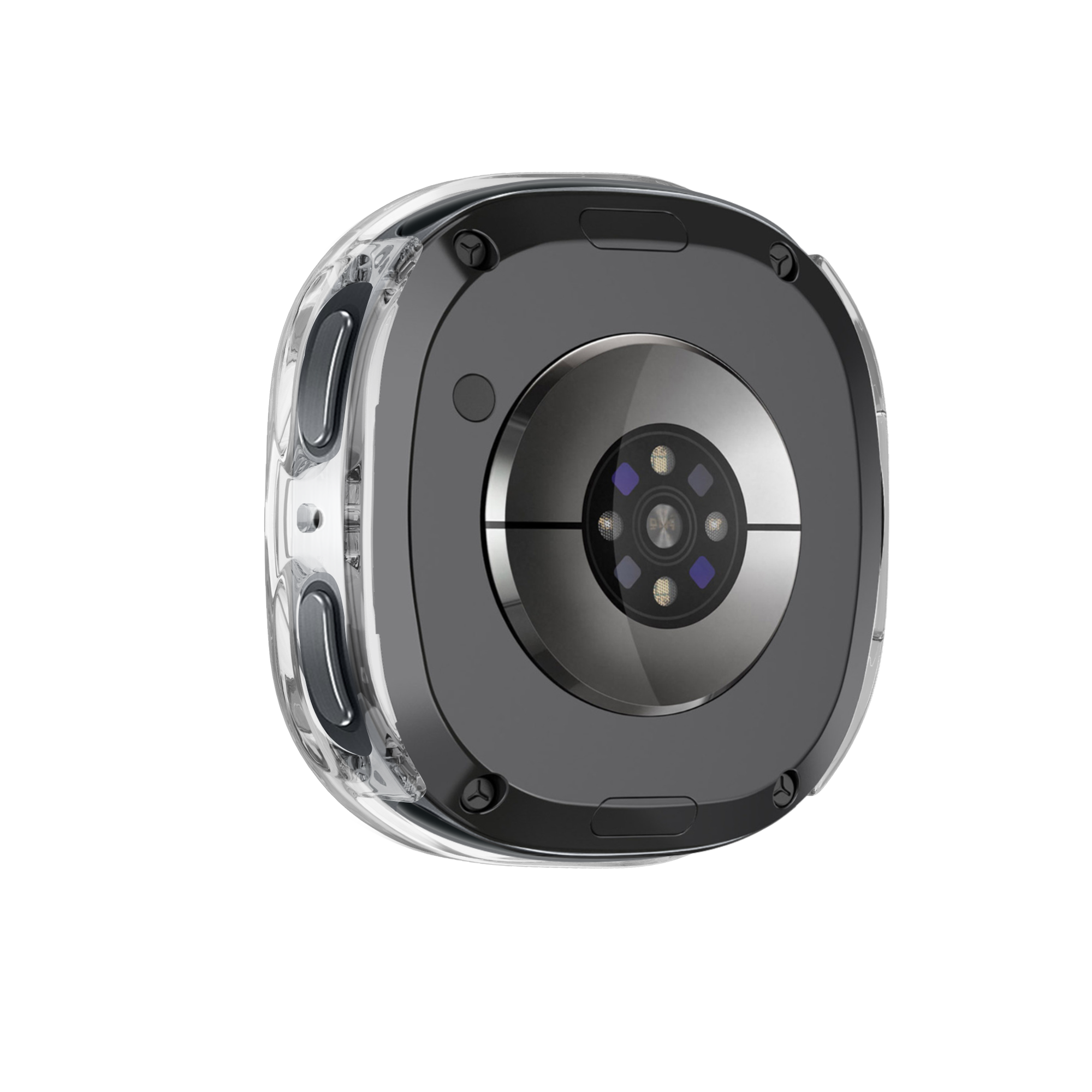 Bandz Samsung Galaxy Watch 8 - 40mm Diamant PC Hülle (Transparant)