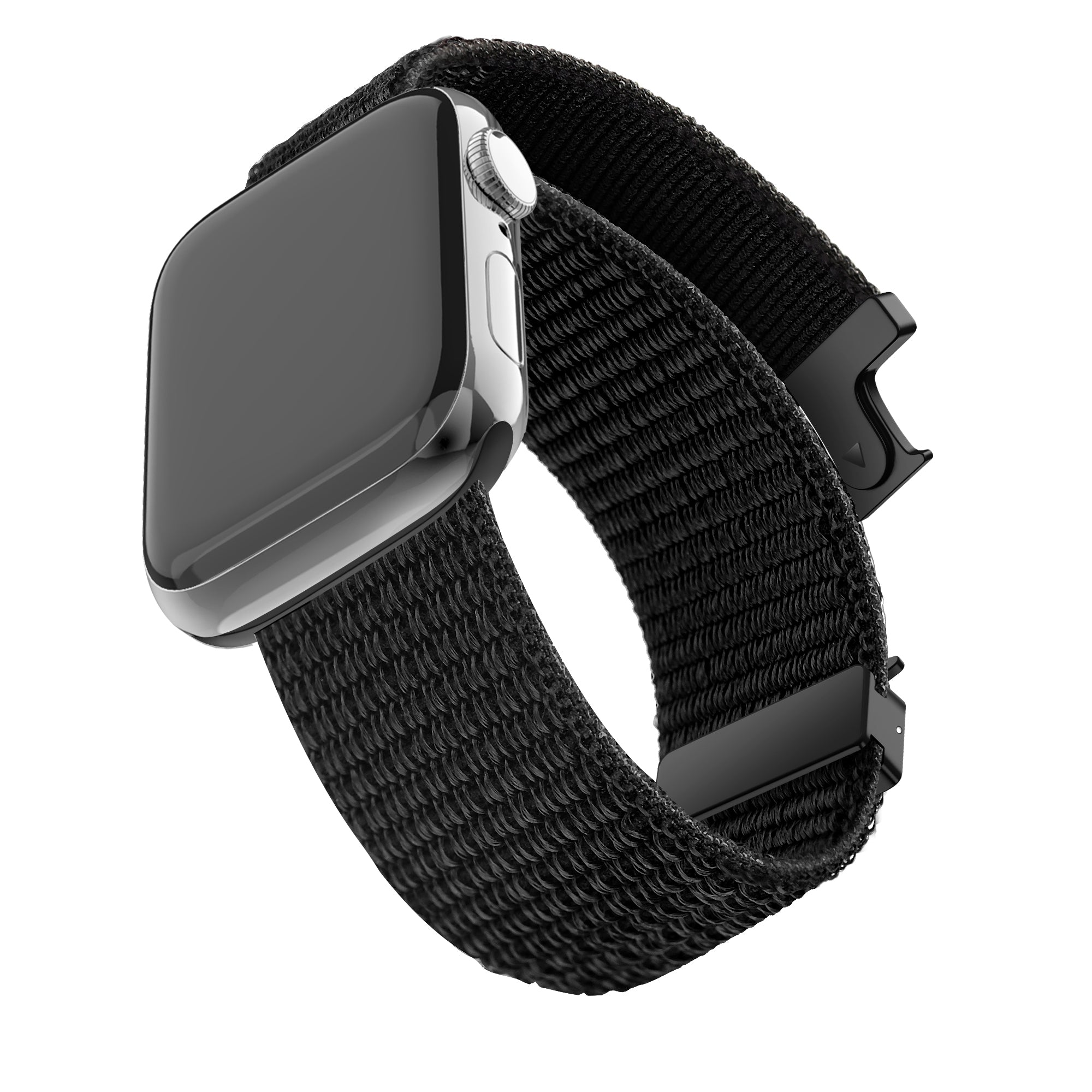 Bandz Apple Watch Nylon Band 'Classic' mit P-Schnalle (Schwarz)