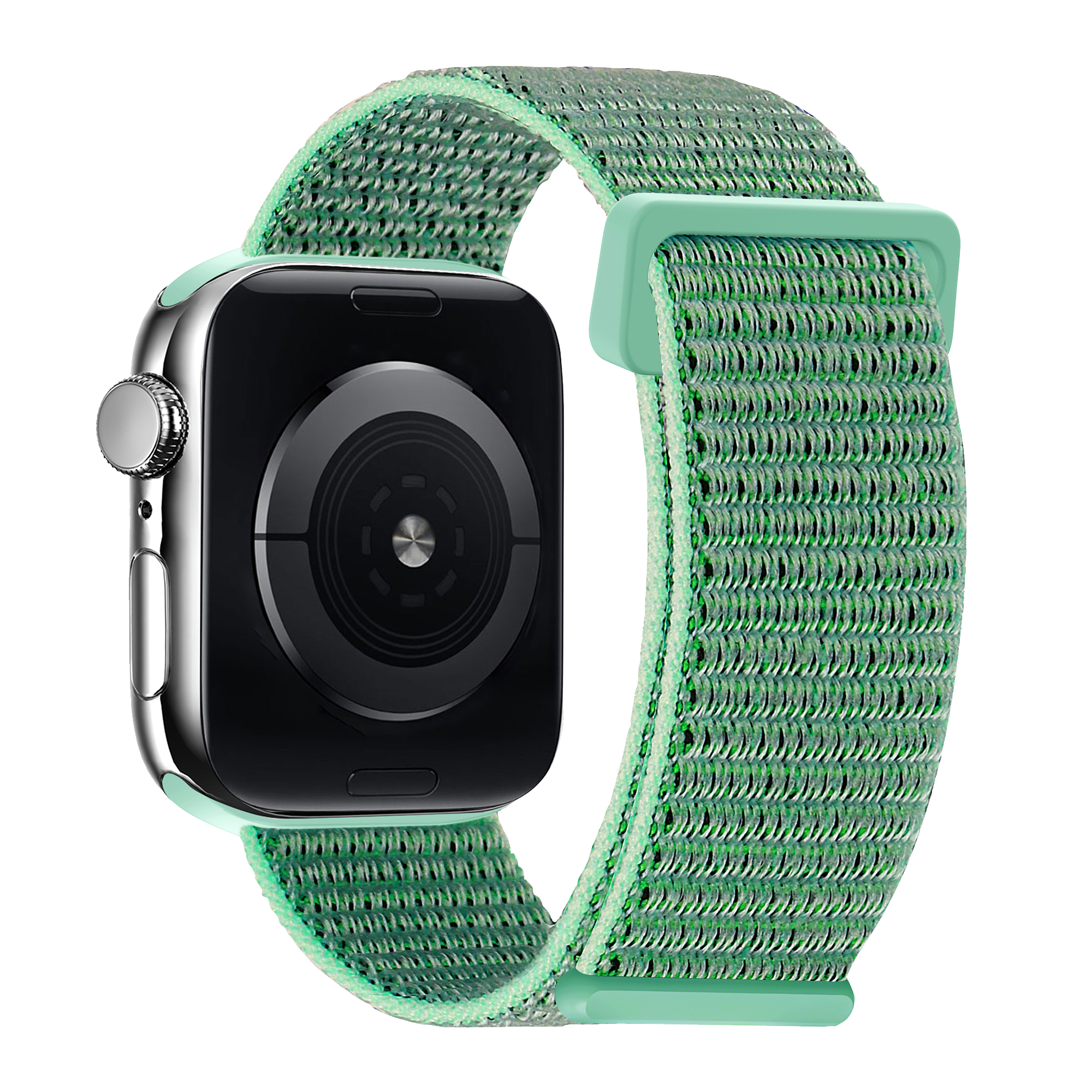 xoxo Wildhearts Apple Watch Nylonarmband (Mintgrün)