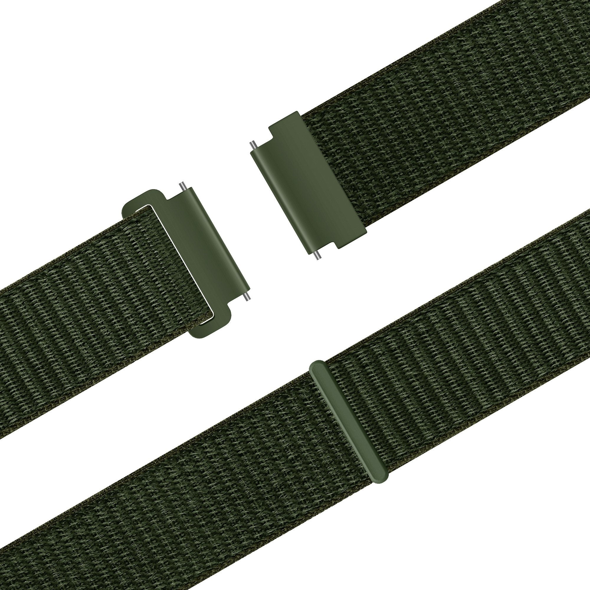 Bandz Redmi Watch 5 Lite Nylonarmband 'Easy Fit' (Grün)