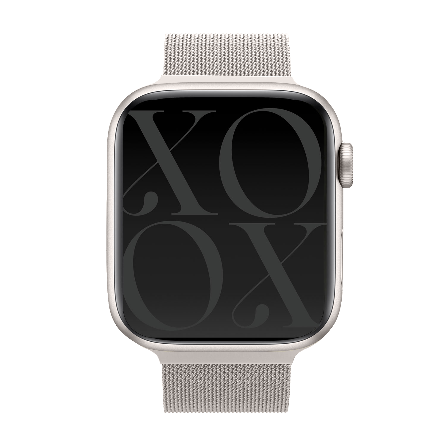 xoxo Wildhearts Apple Watch Milanaise Armband (Polarstern)