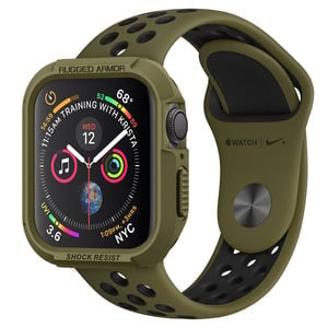 Spigen Apple Watch Rugged Armor Case (Olive)