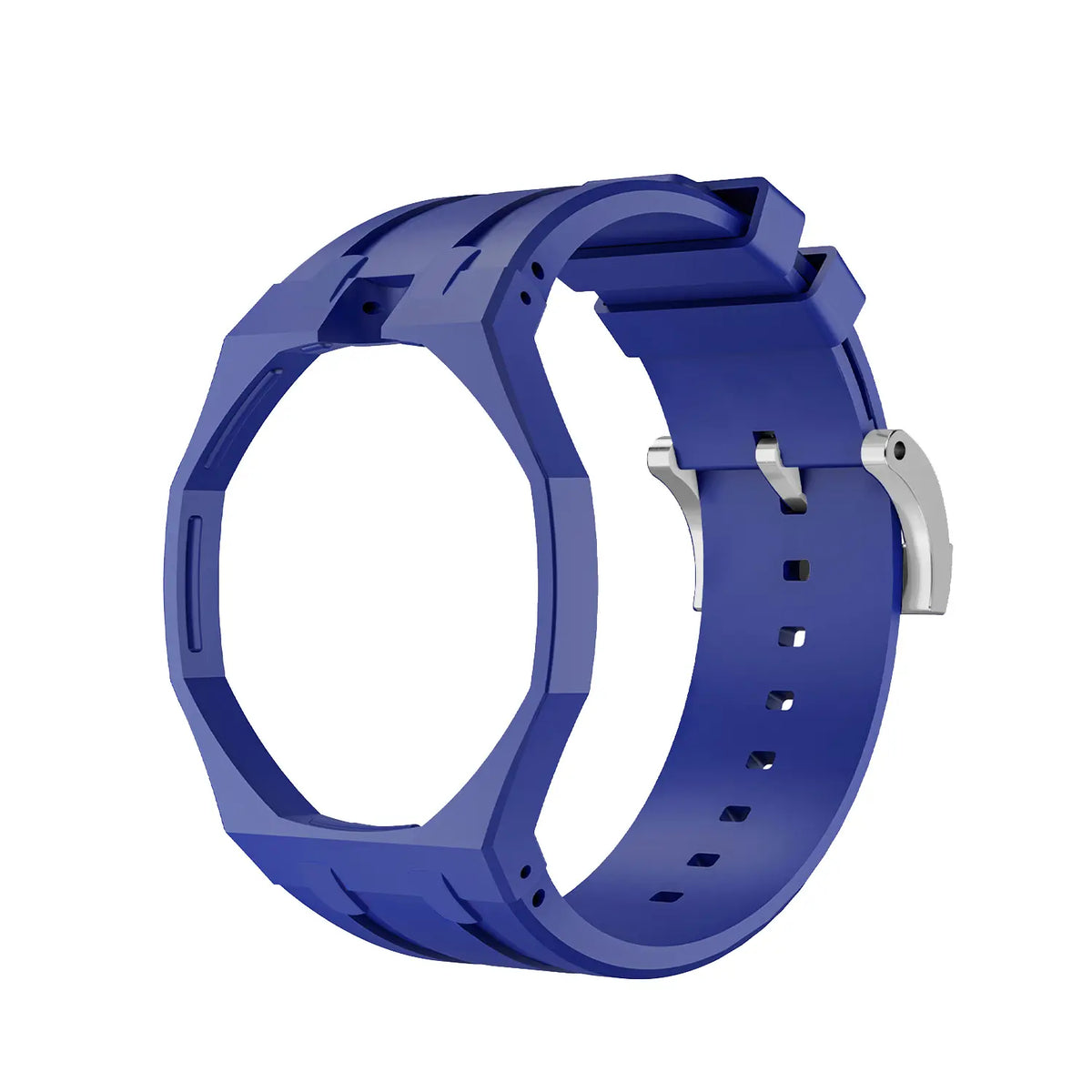 Swatch Royal Pop Silikon Armband - 12 Uhr (Dunkelblau)