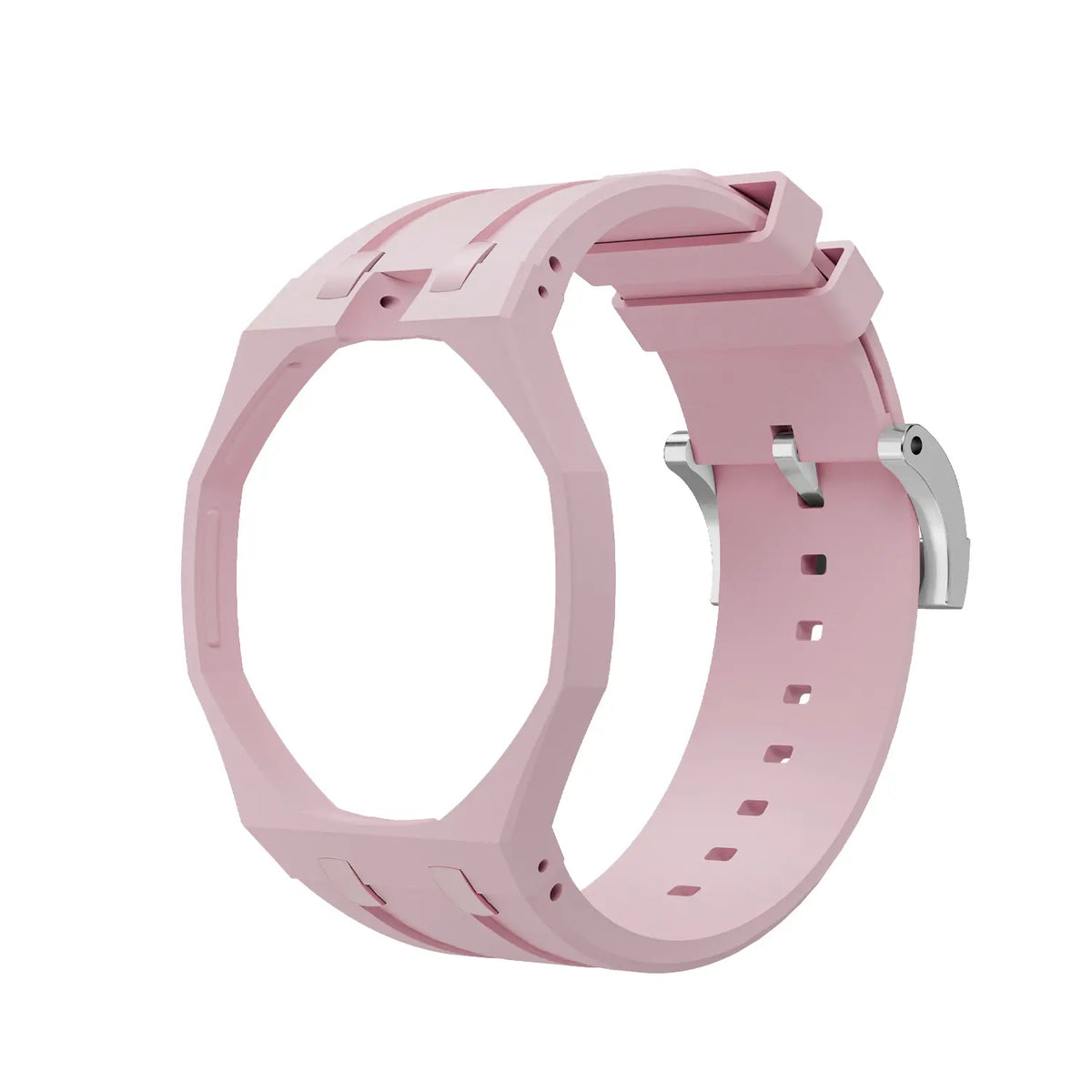 Swatch Royal Pop Silikon Armband - 12 Uhr (Rosa)