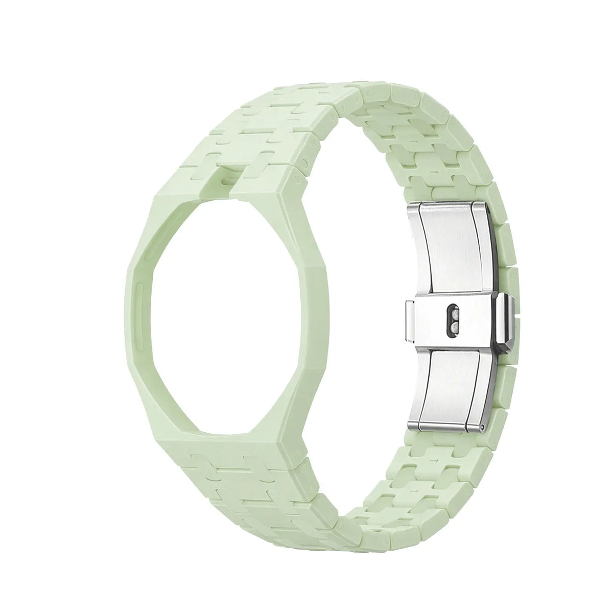 Swatch Royal Pop Biokeramik-Armband – 12 Uhr (Limette)