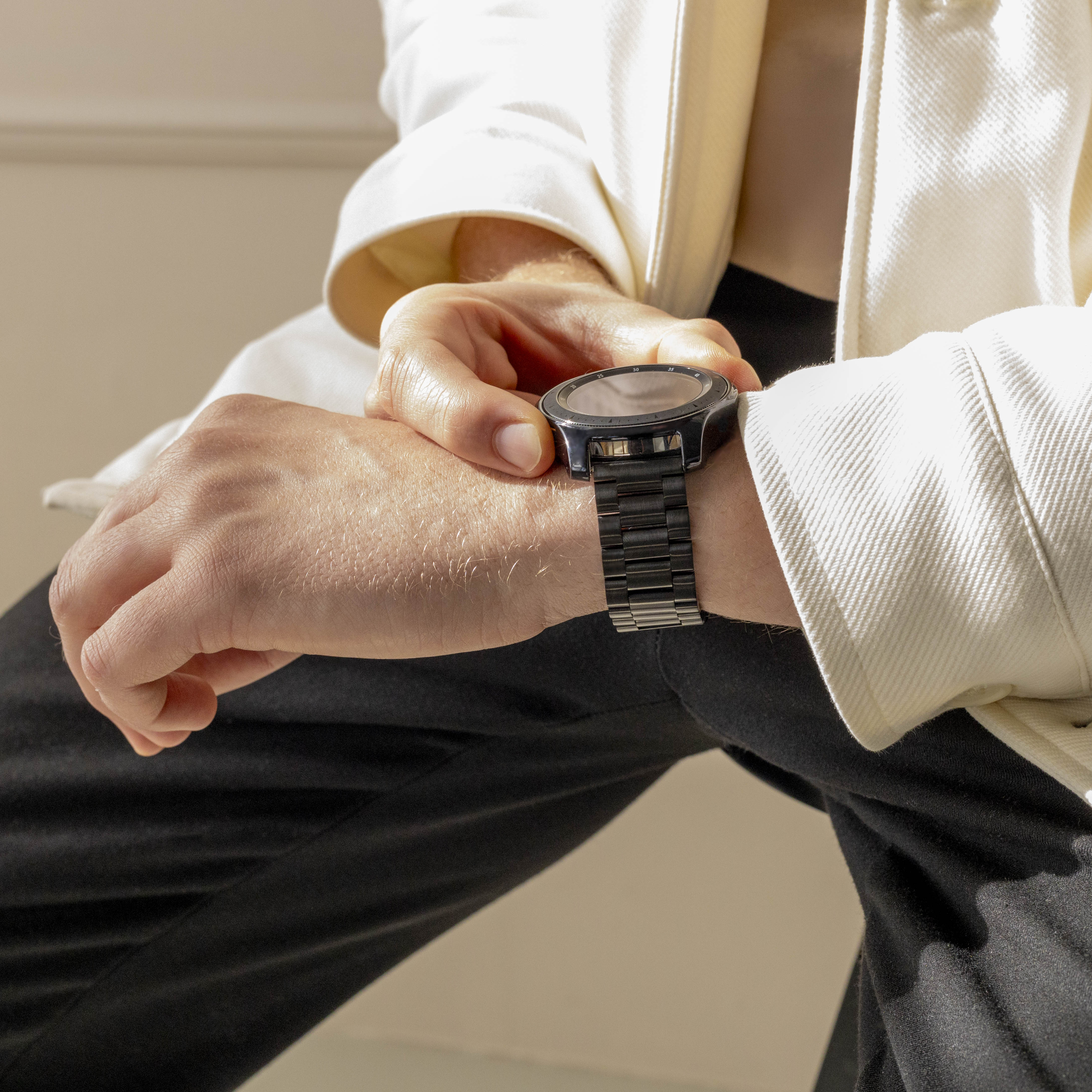 Fossil Gen 5e - 44mm Stahlarmband (Schwarz)