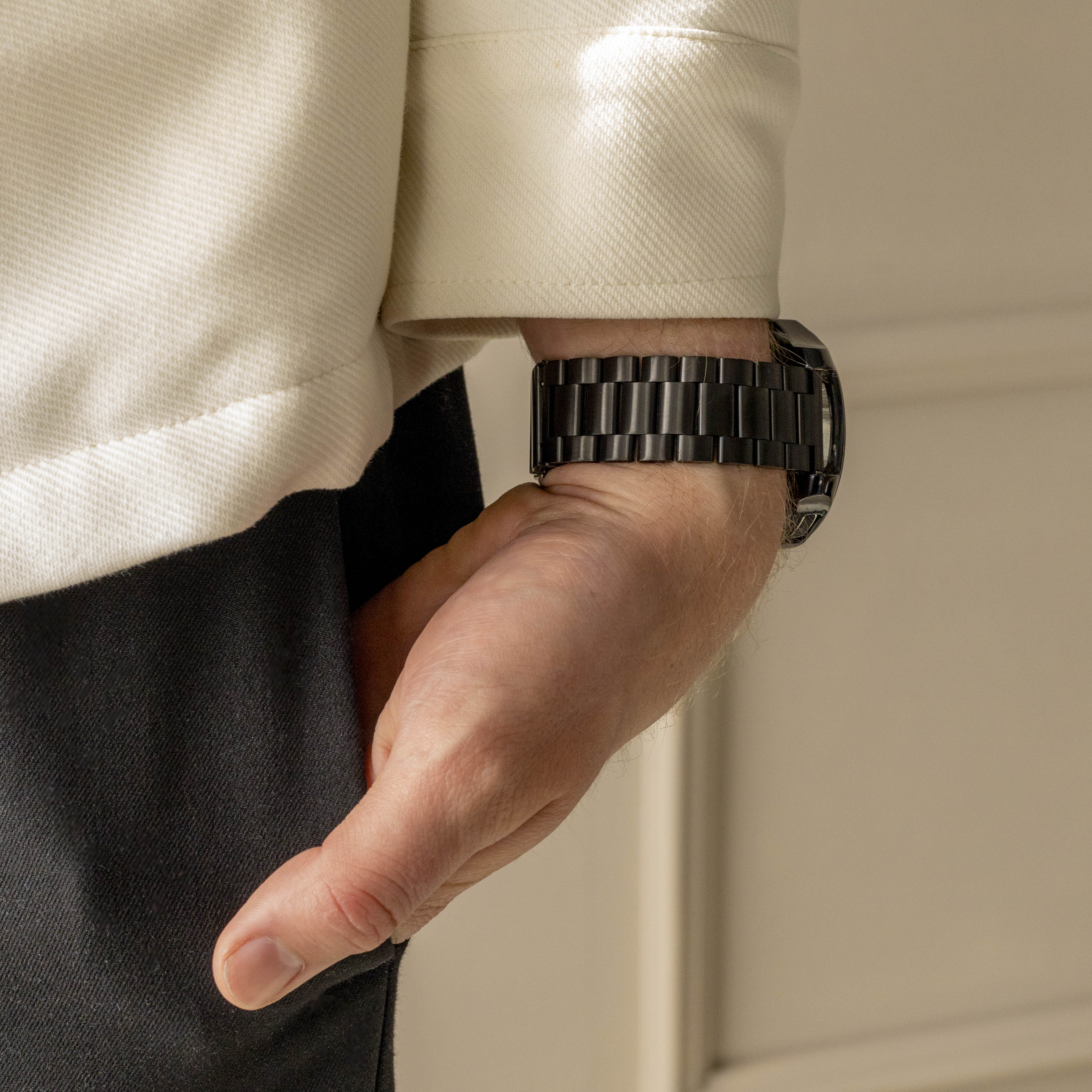 Honor Magic Watch 2 Stahlarmband (Schwarz)