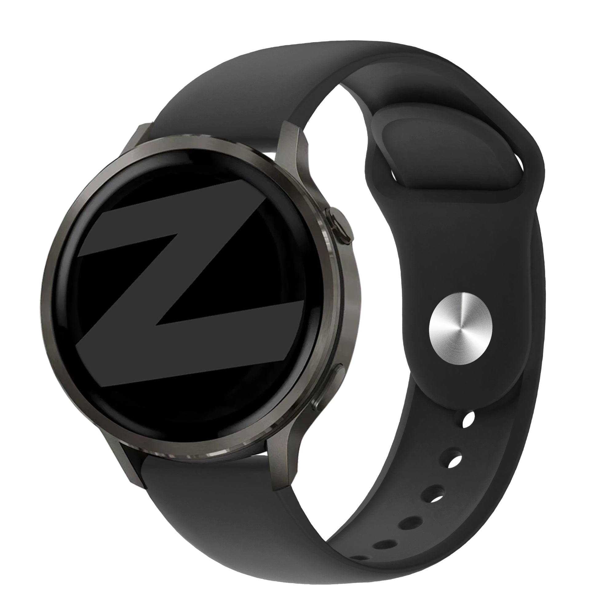 Bandz Garmin Forerunner 265 Sportarmband 'Deluxe' (Schwarz)