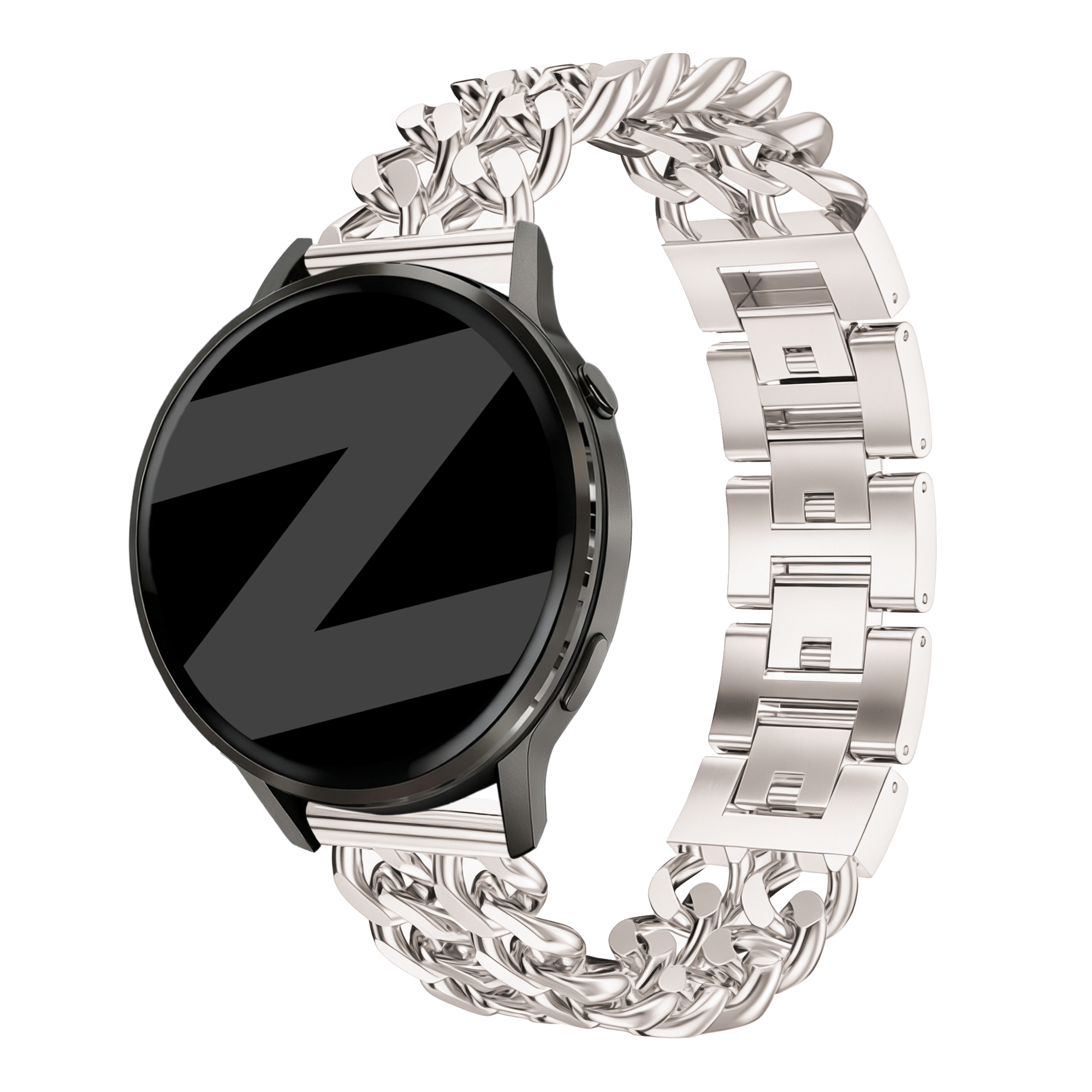 Bandz Polar Ignite Stahlarmband 'Double Chains' (Polarstern)