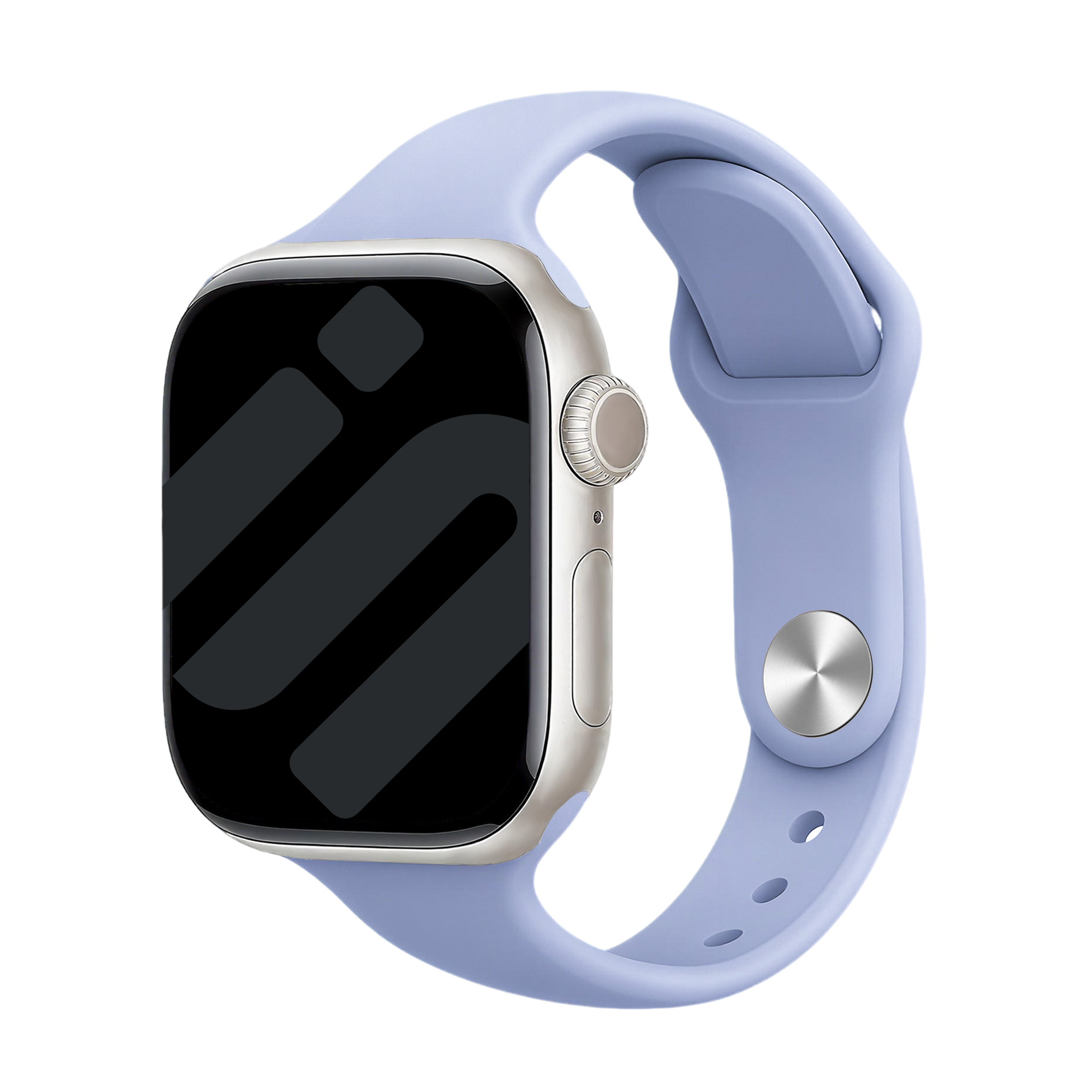 Apple Watch Slimfit Silikonarmband (Flieder)