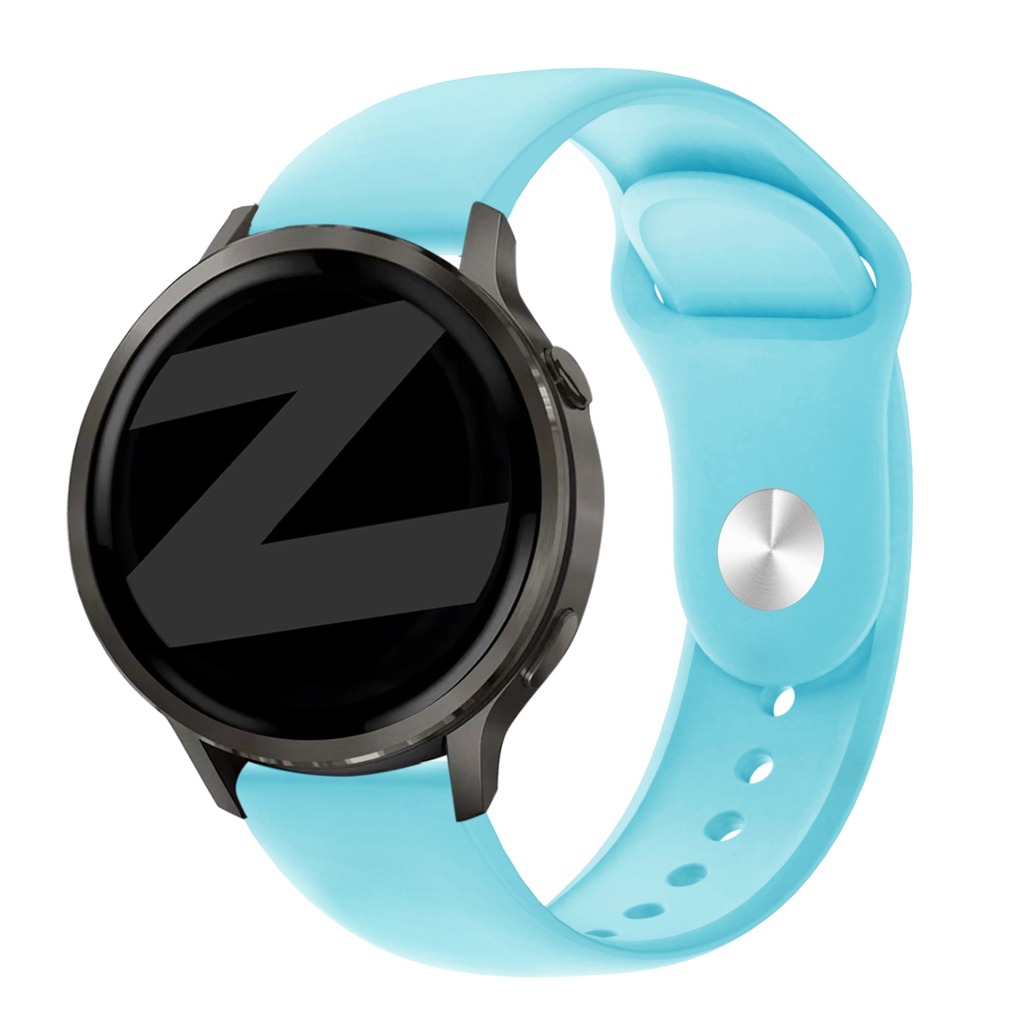 Bandz Garmin Vivoactive 6 Sportarmband 'Deluxe' (Hellblau)