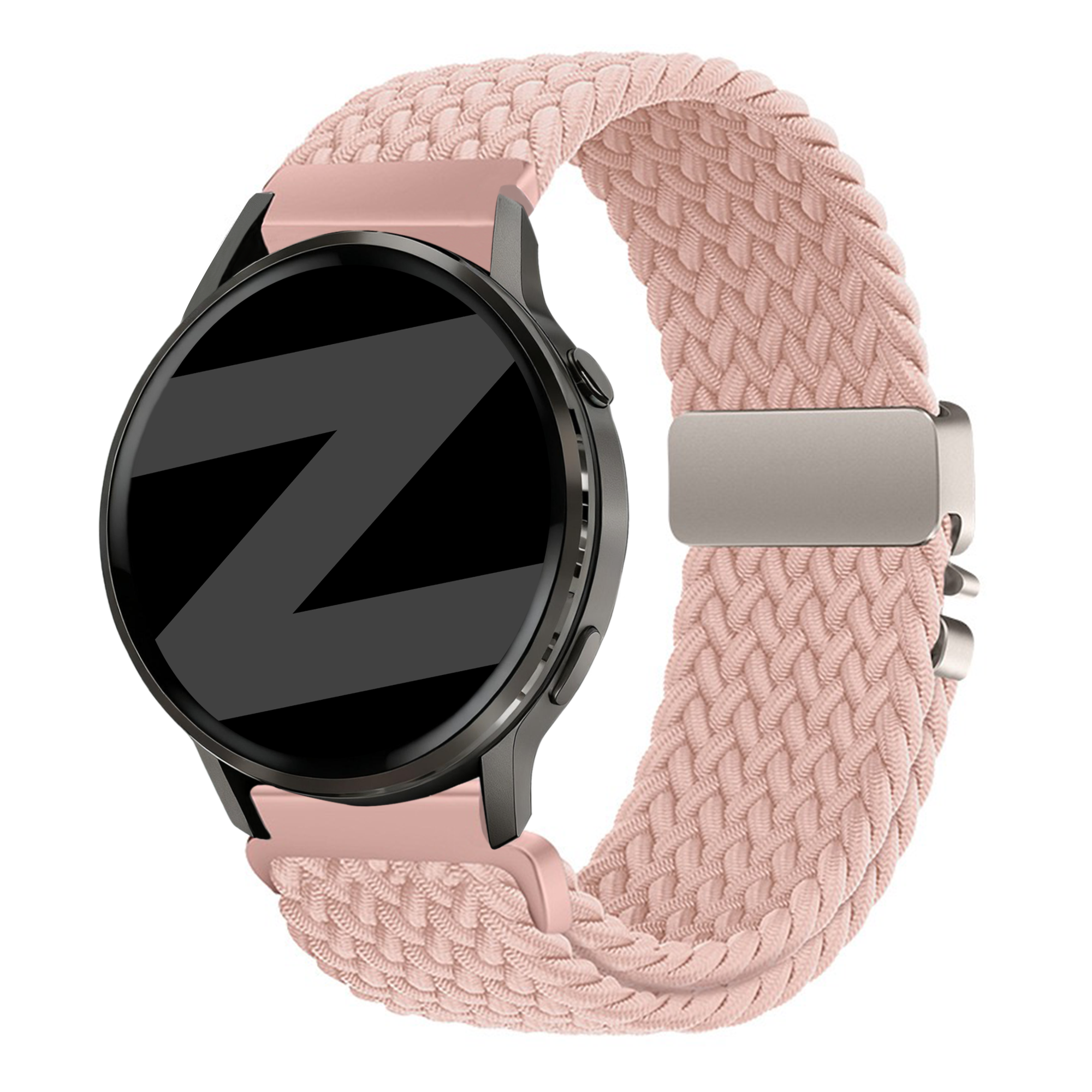 Bandz Garmin Venu 2s Geflochtenes Armband 'Parachute' (Rosa)