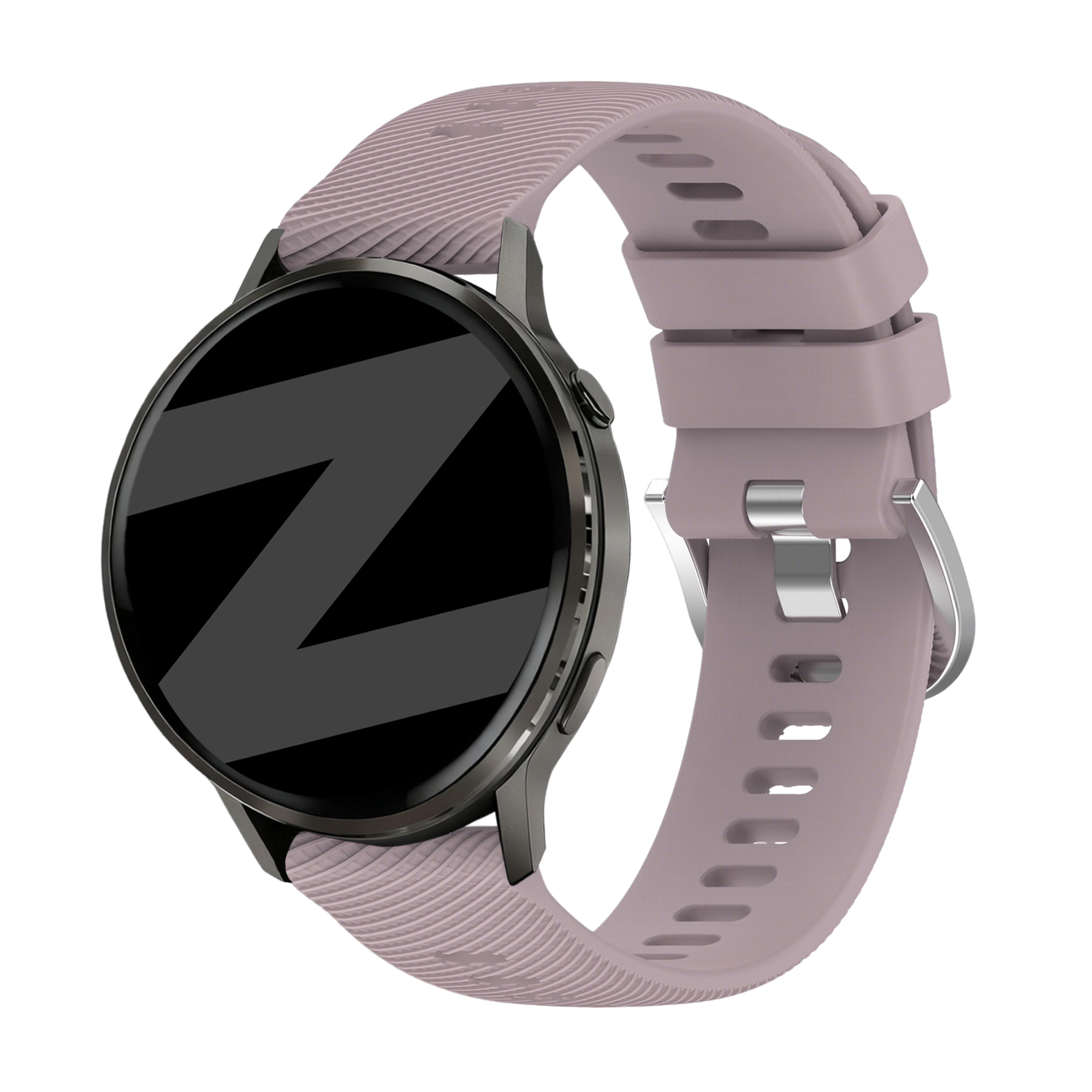 Bandz Garmin Forerunner 265s Silikonarmband 'Deluxe' (Lavendel)