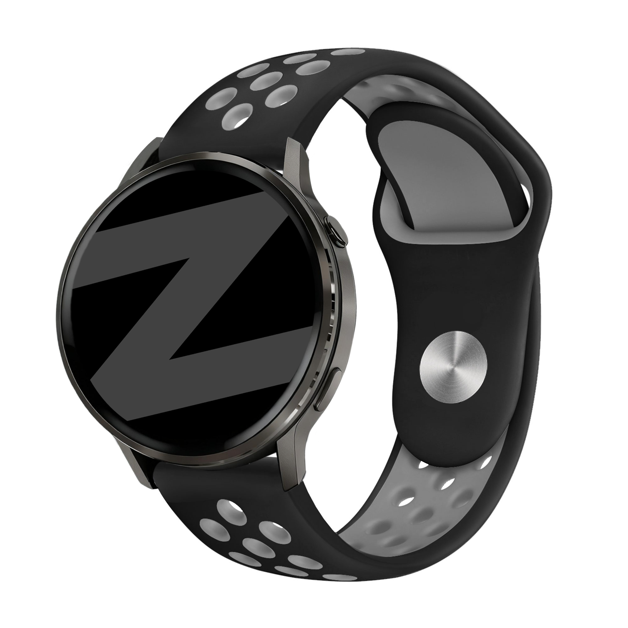 Bandz Garmin Vivoactive 3 Sport Strap 'Deluxe' (Black/Grey)
