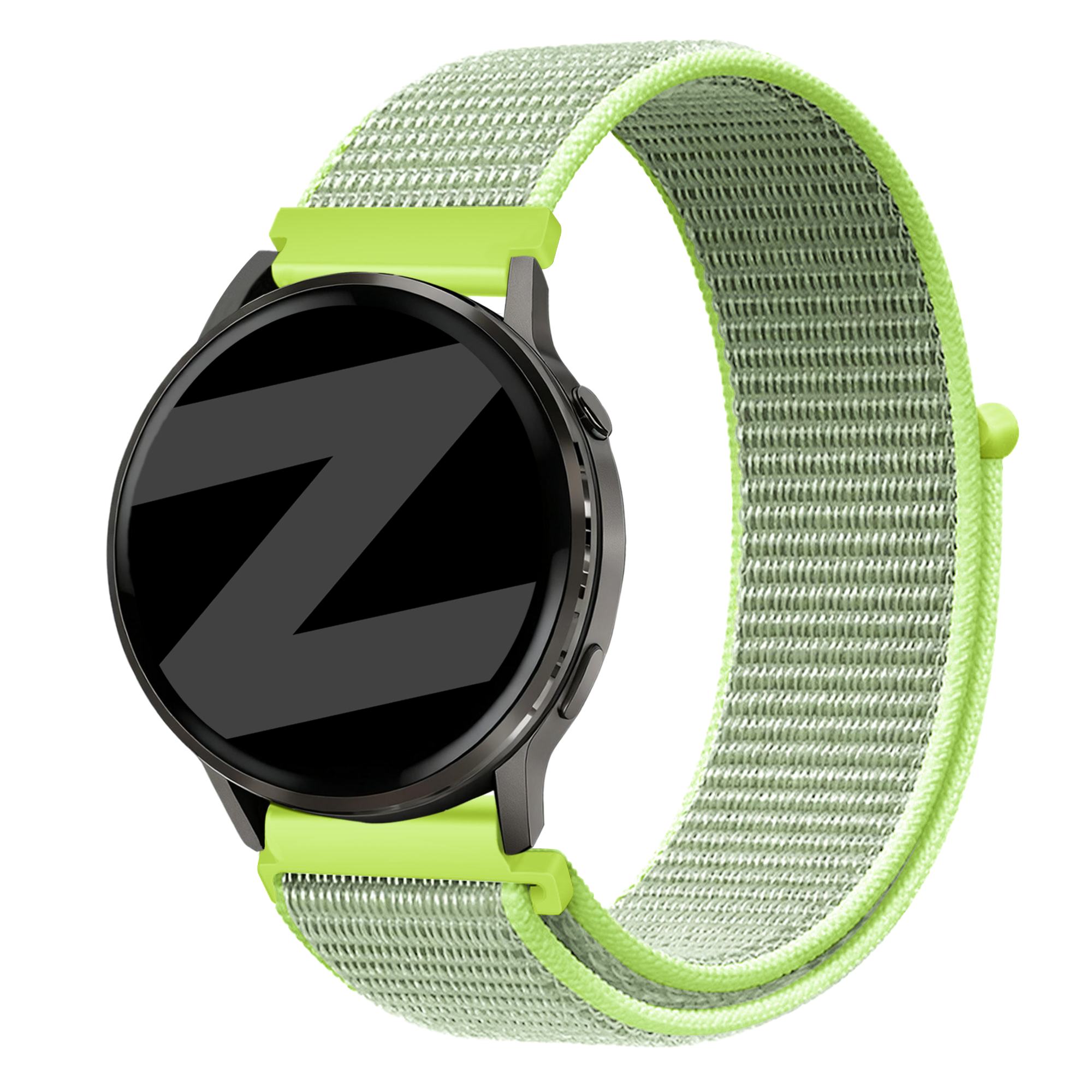 Bandz Garmin D2 Air X15 Nylon Loop Armband (Flash Gelb)