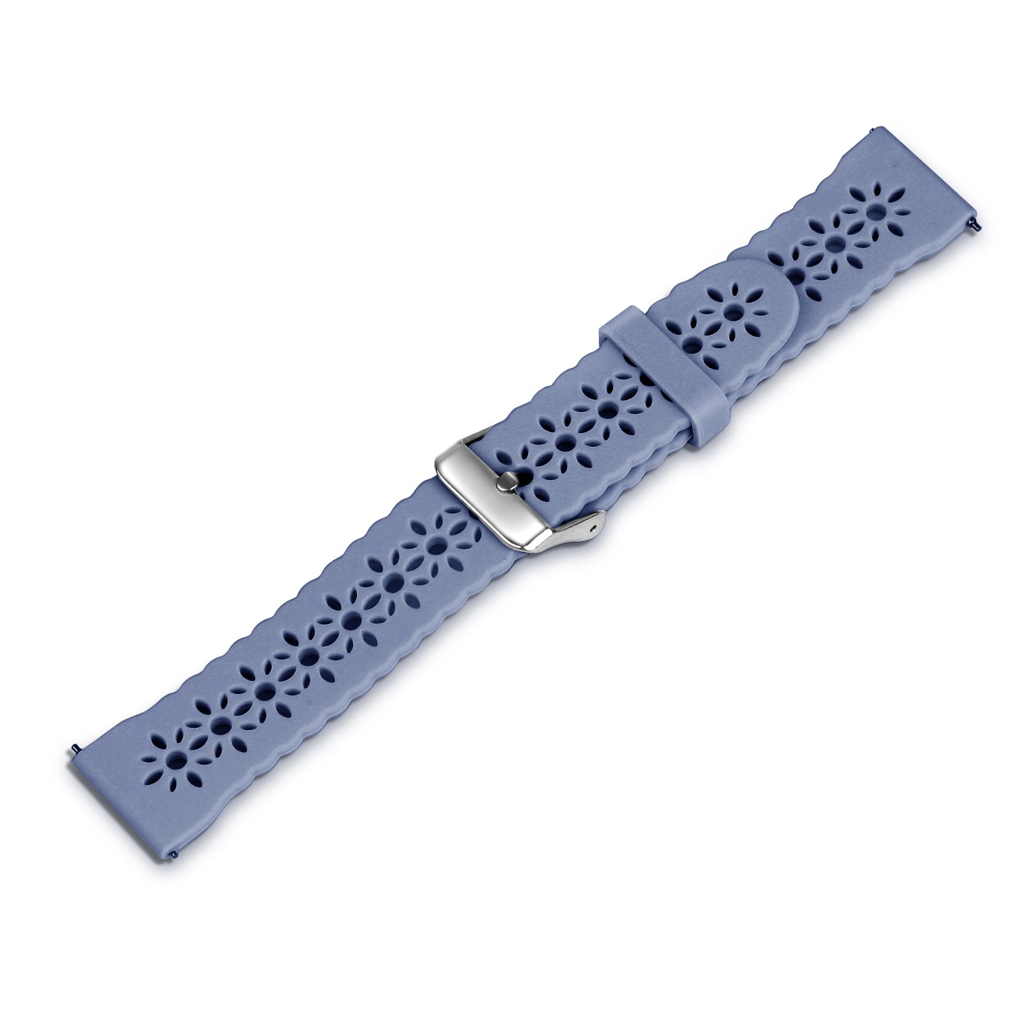 Withings ScanWatch Nova Patterned Silicone Strap (Lavender Grey)