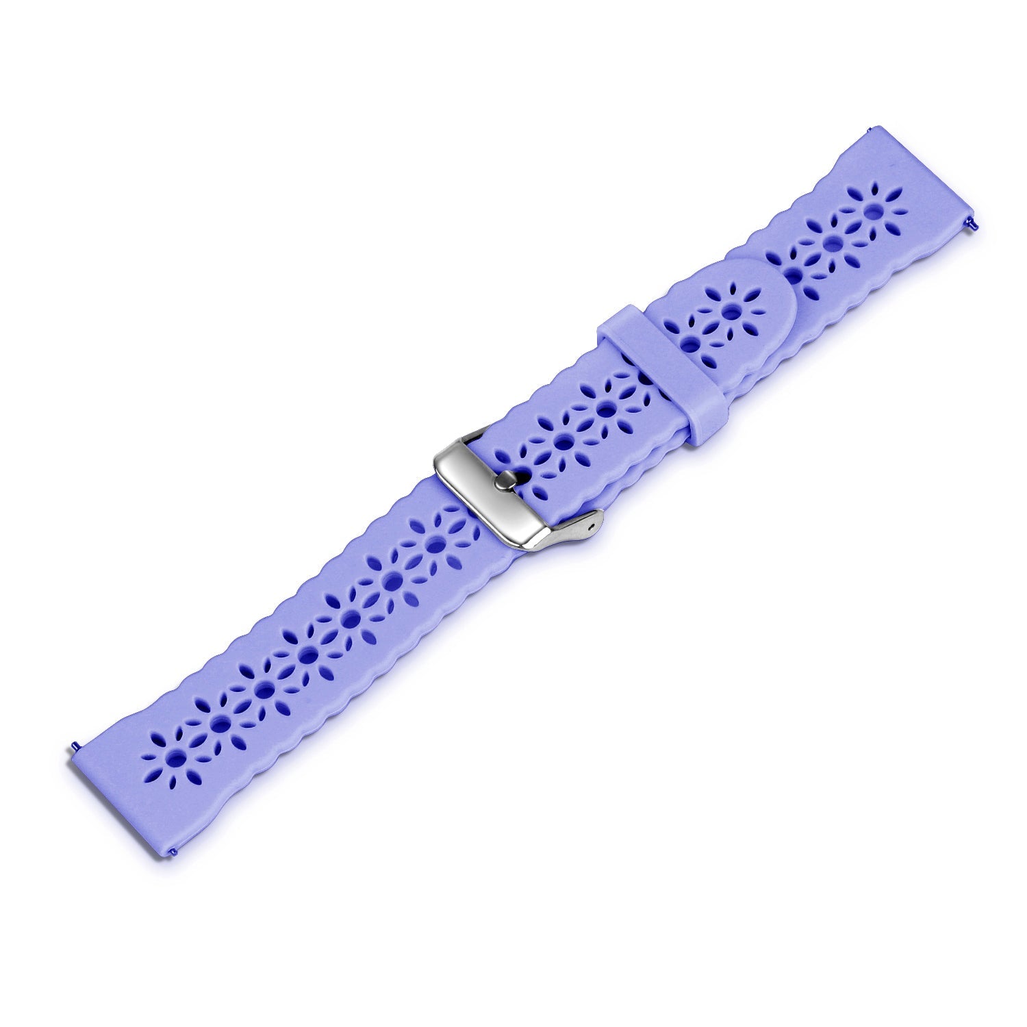 Amazfit Active Patterned Silicone Strap (Lilac)