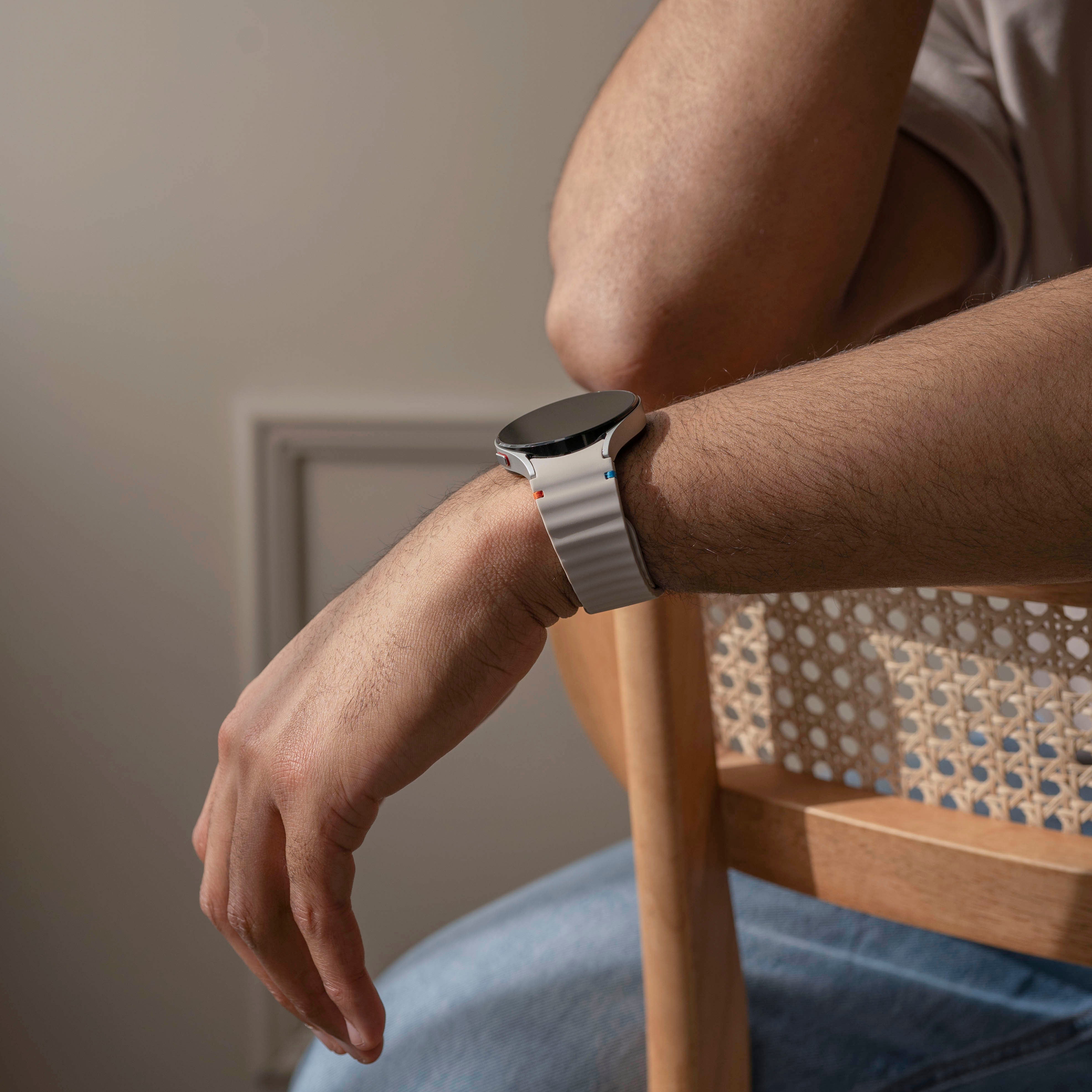 Samsung Galaxy Watch 5 Pro Wave Strap (Starlight)