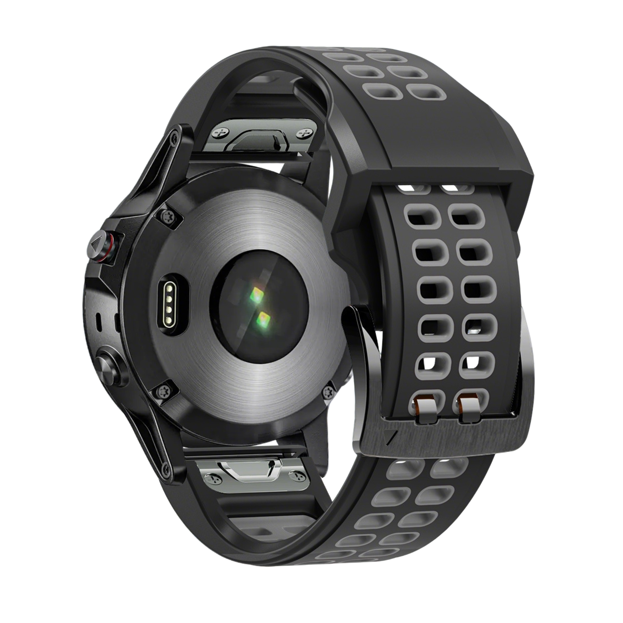 Bandz Garmin Forerunner 955 Schnalle Sportarmband (Schwarz/Grau)