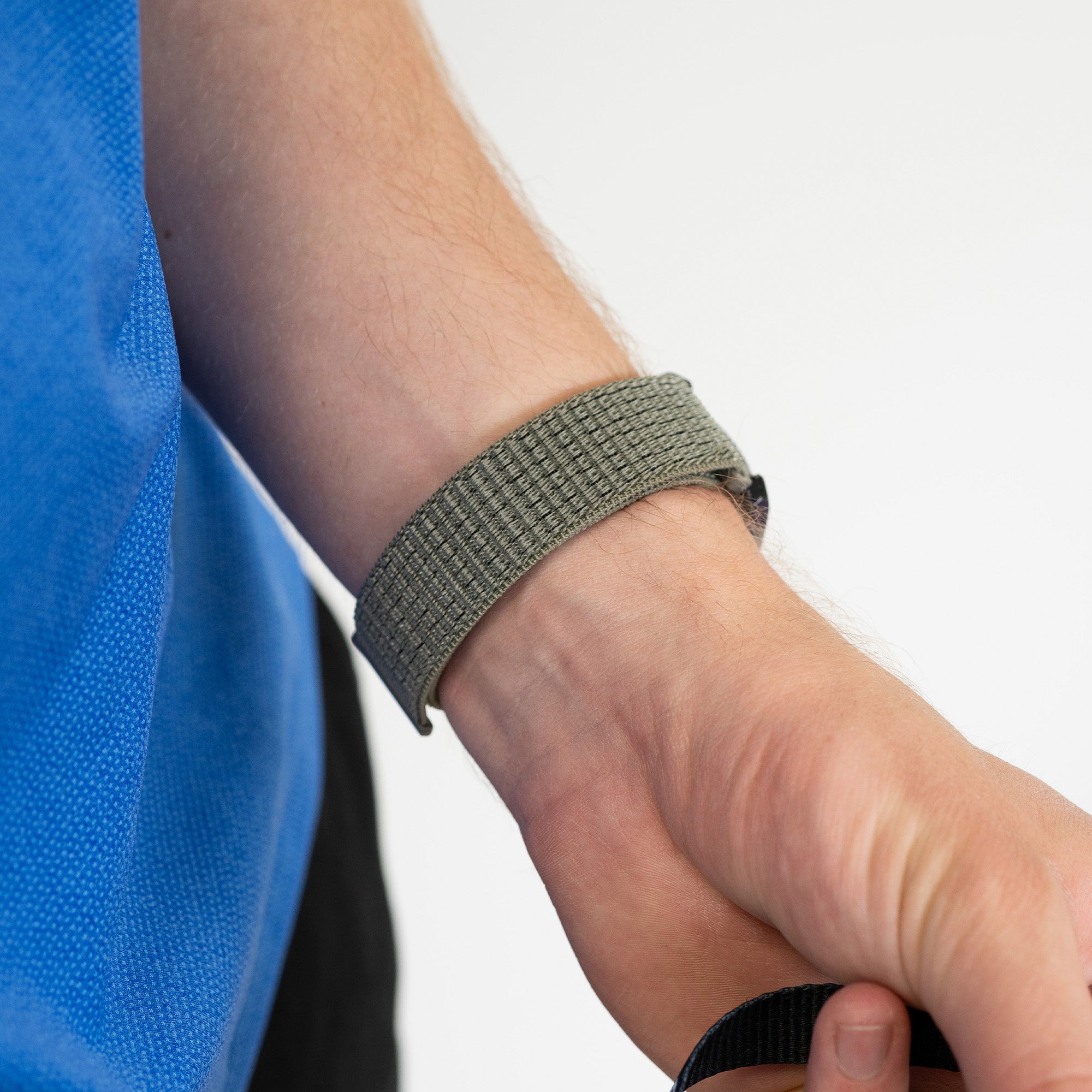 Suunto Race 2 Nylonarmband (Grau-Grün)