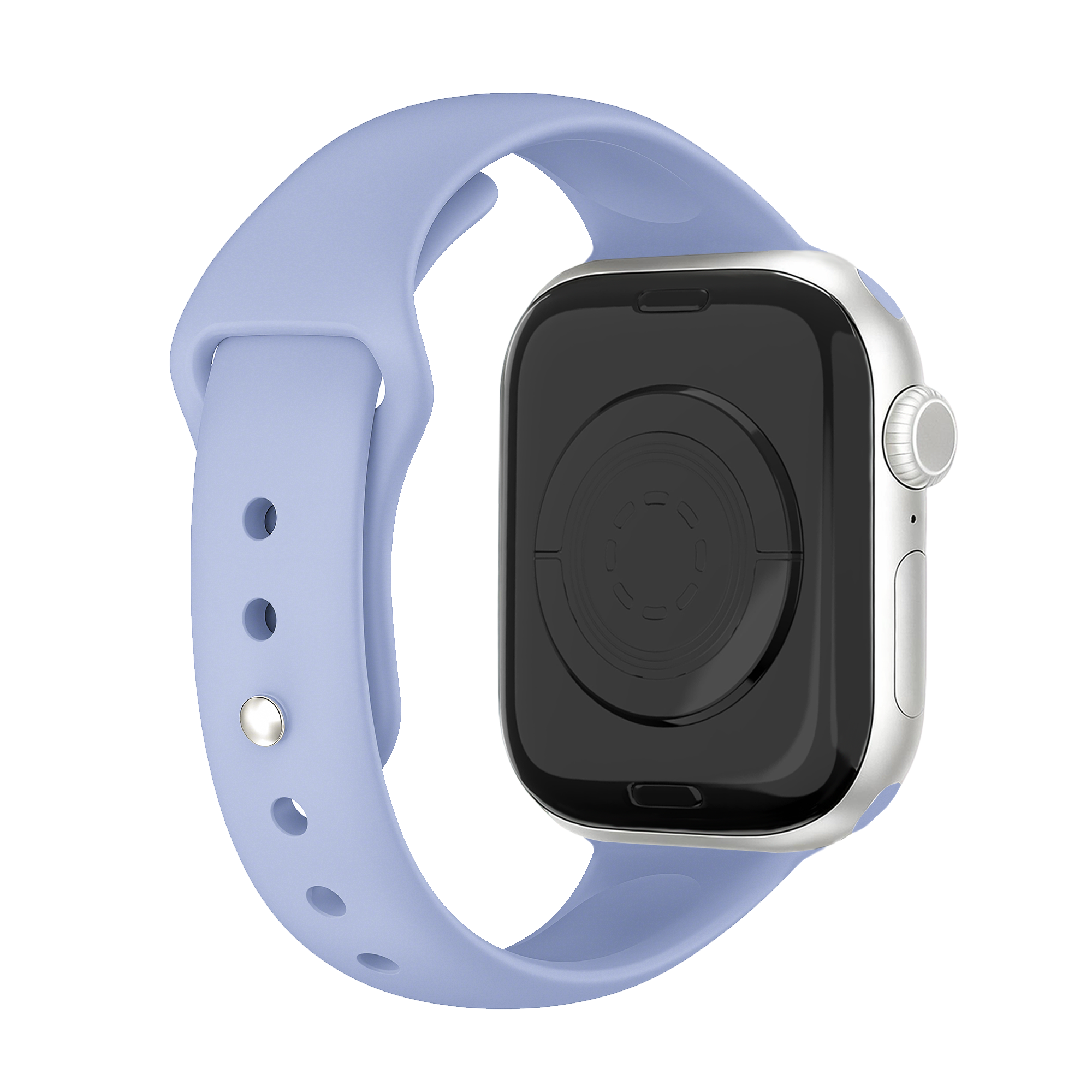 Apple Watch Slimfit Silikonarmband (Flieder)