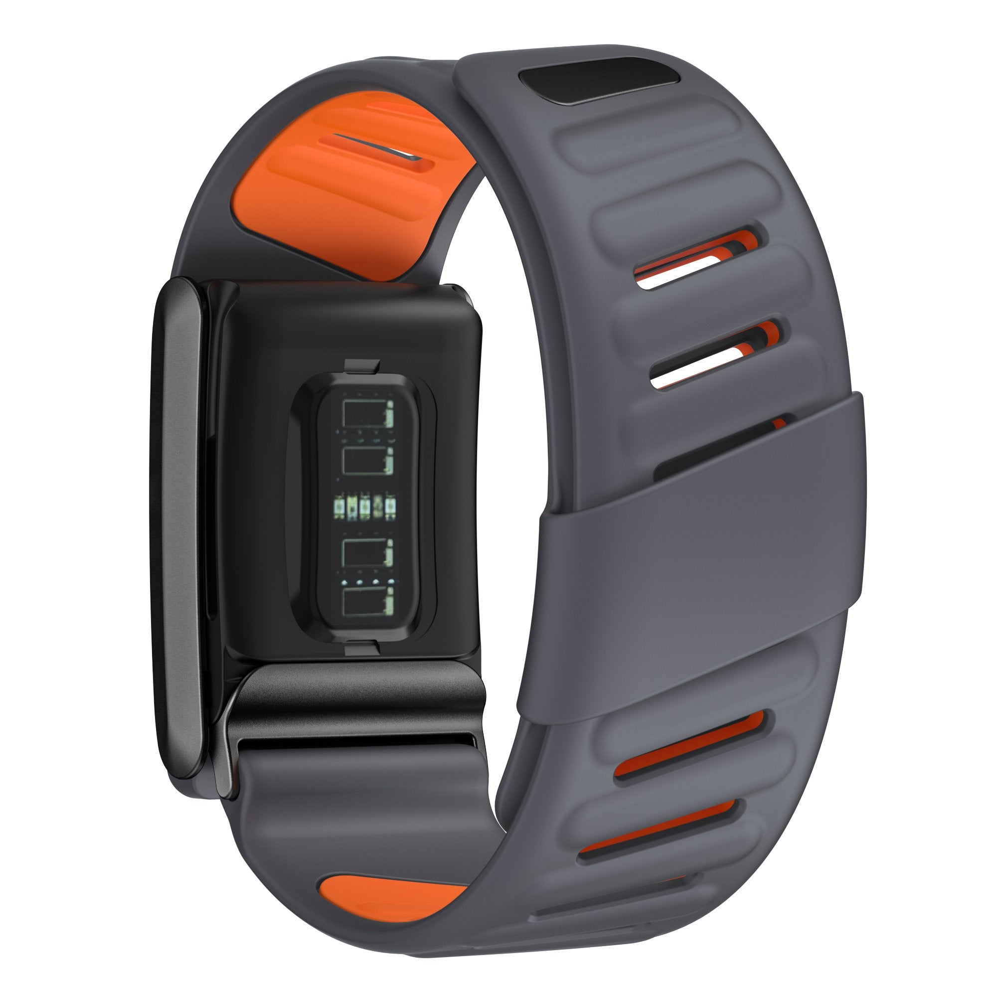 Whoop 4.0 Sport Strap (Dark Grey/Orange)
