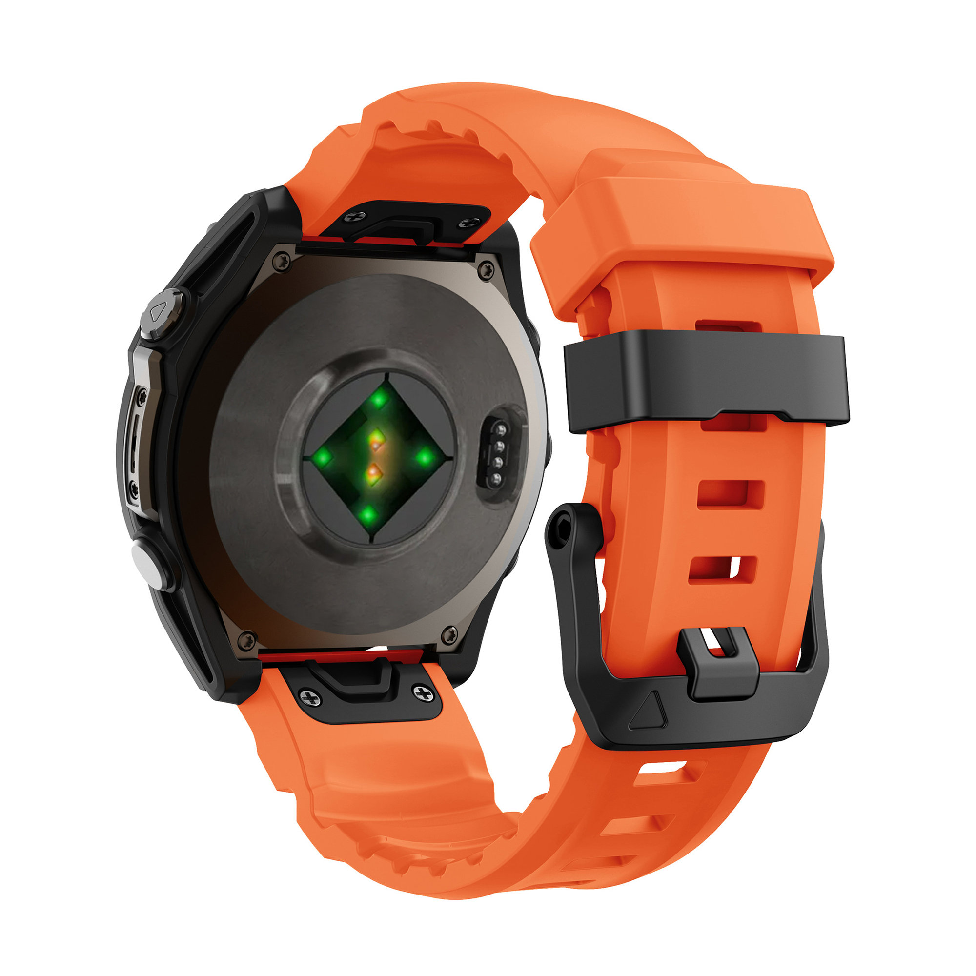 Garmin D2 Delta PX Trail Silikonarmband (Orange)